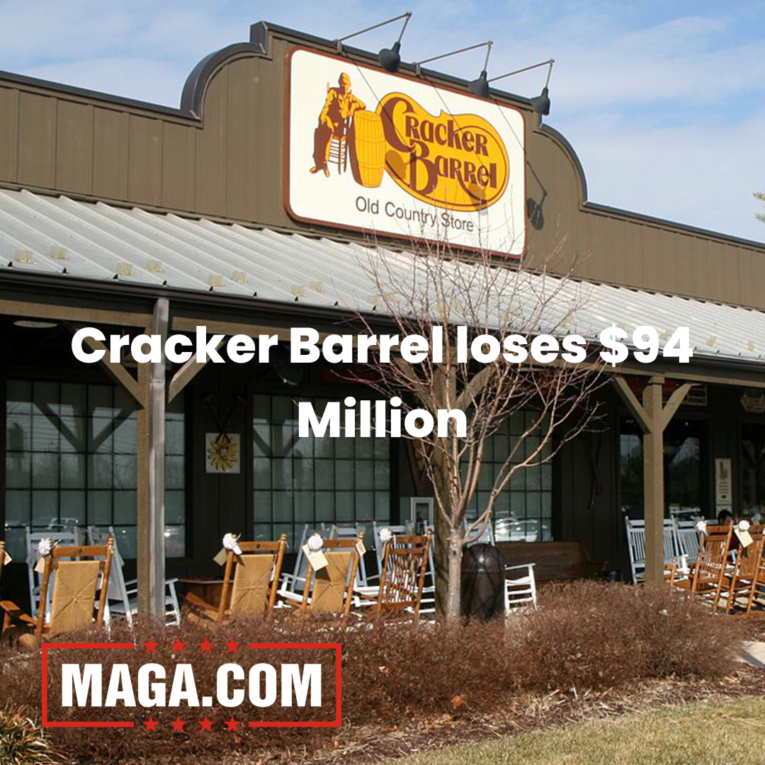 Cracker Barrel loses $94 million after 'woke rebrand'