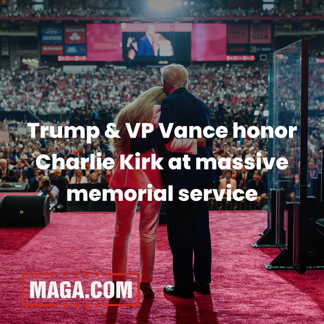 Videos: Trump, VP Vance honor Charlie Kirk at massive memorial service