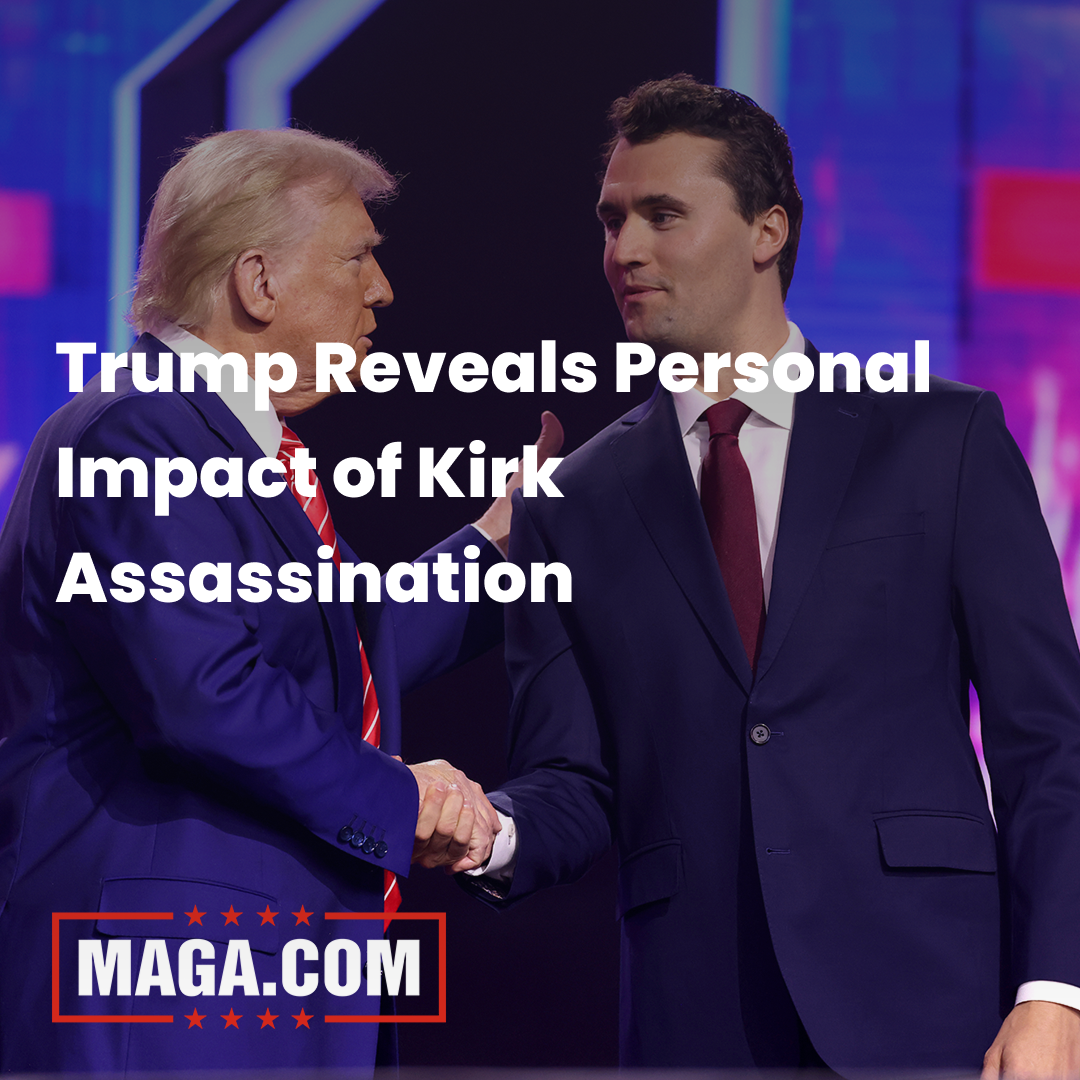 Trump reveals personal impact of Charlie Kirk's assassination