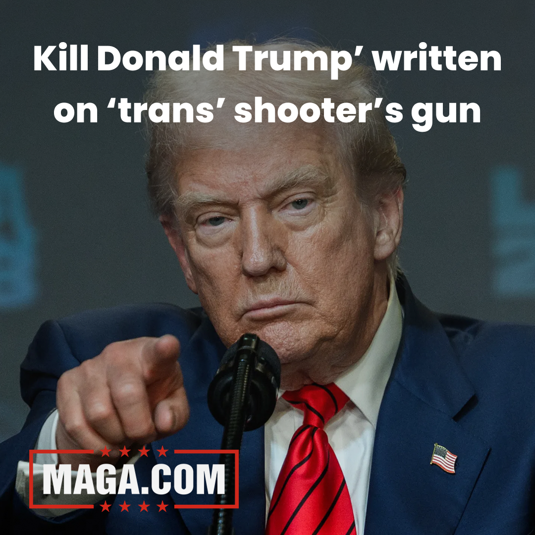 Video/Pics: 'Kill Donald Trump' written on 'trans' Church shooter's gun