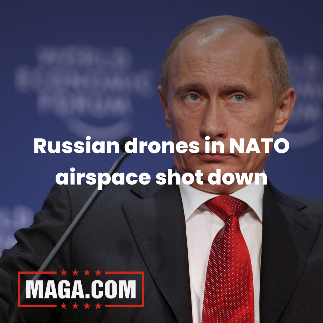 Russian drones in NATO airspace shot down