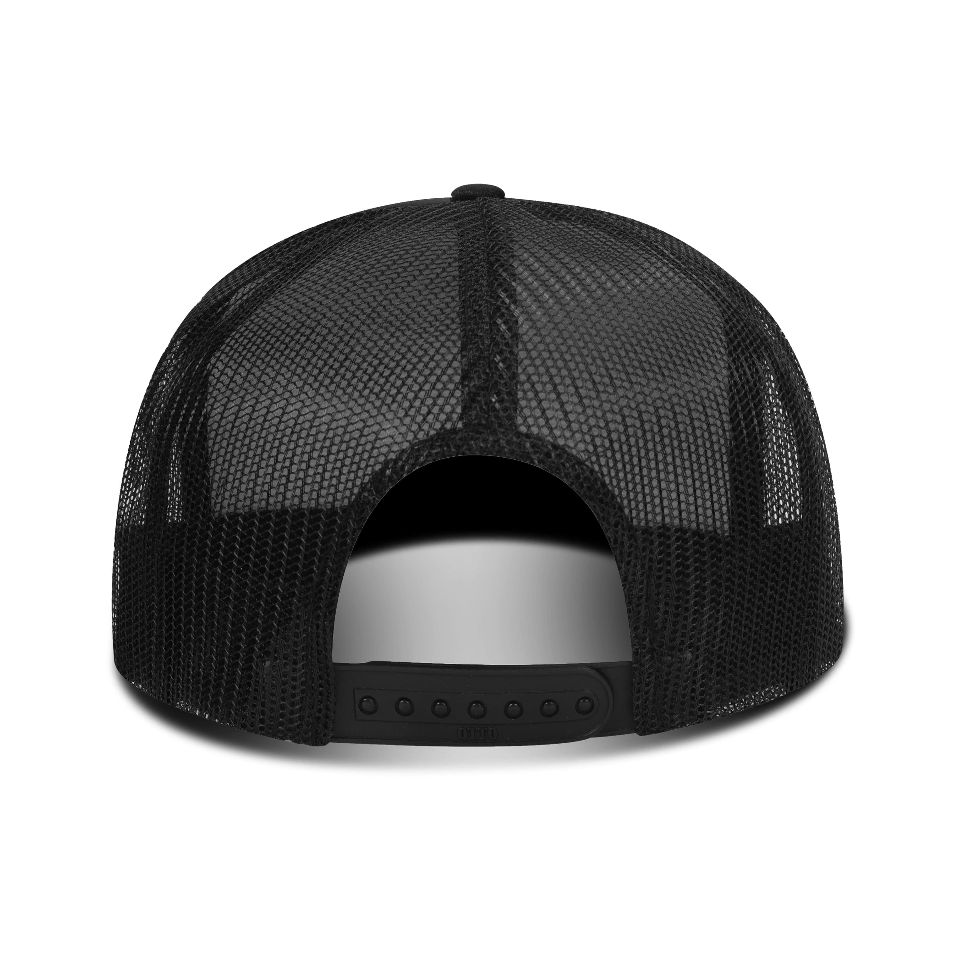 5 Panel High Crown / Black Gulf Of America EST 2025 v2 Captain Rope Hat maga trump