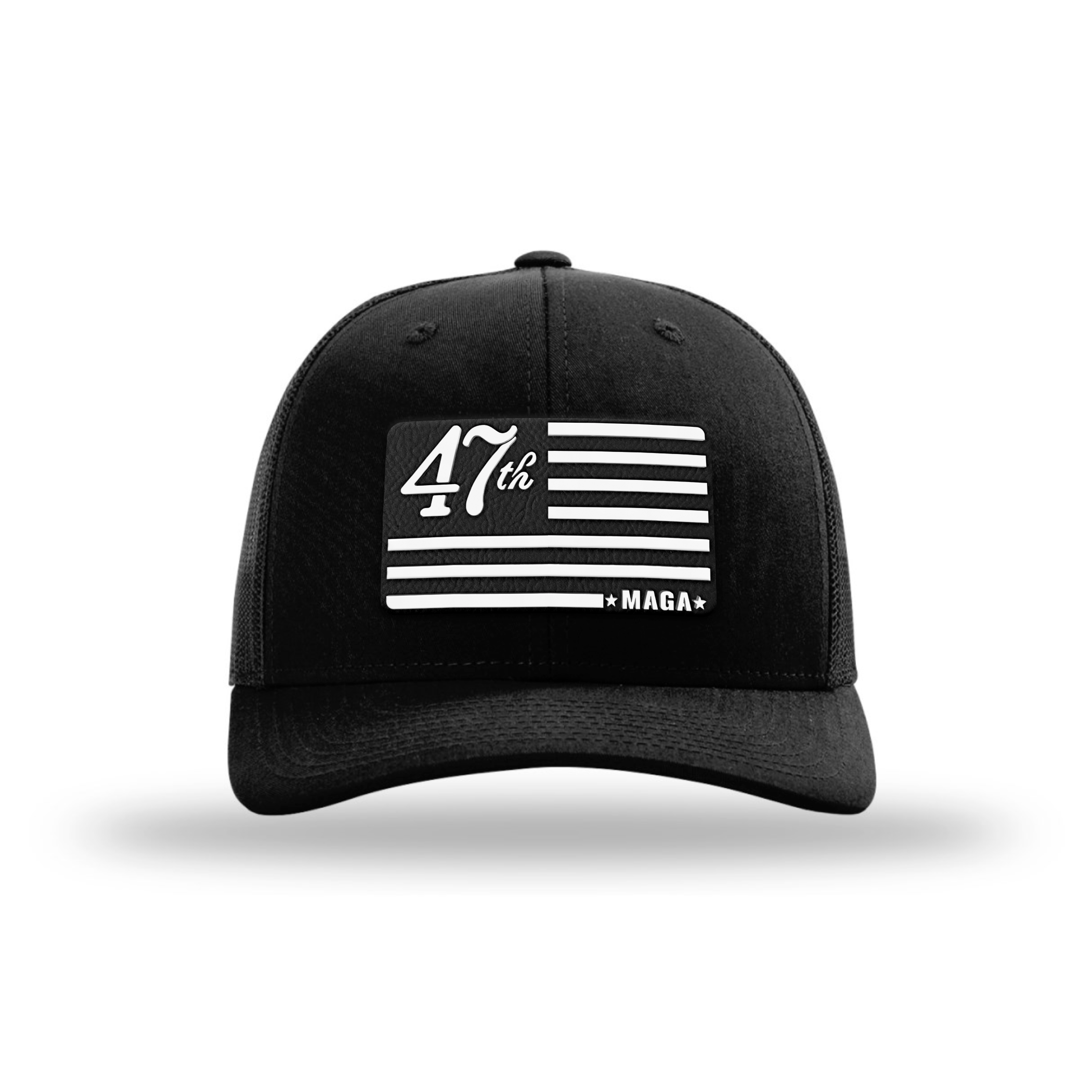 MAGA 47 Trucker Hat Black