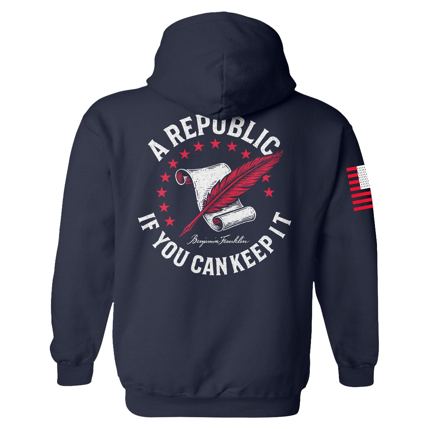 A Republic if you can keep it Hoodie maga trump