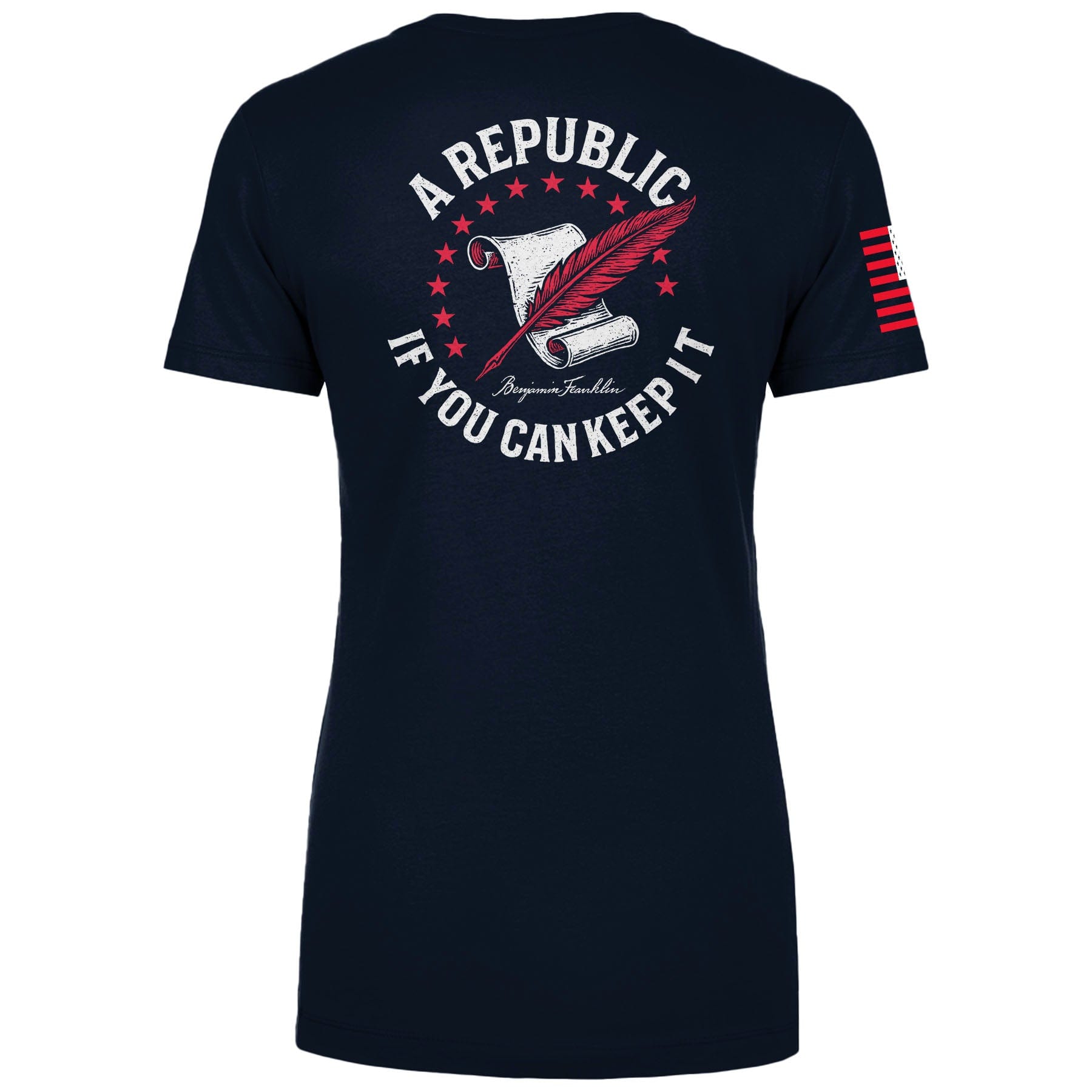 A Republic if you can keep it Ladies Tee maga trump