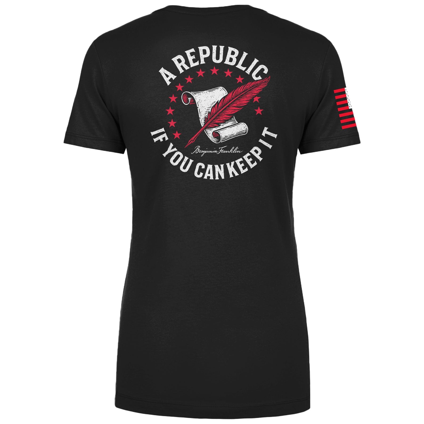 A Republic if you can keep it Ladies Tee maga trump