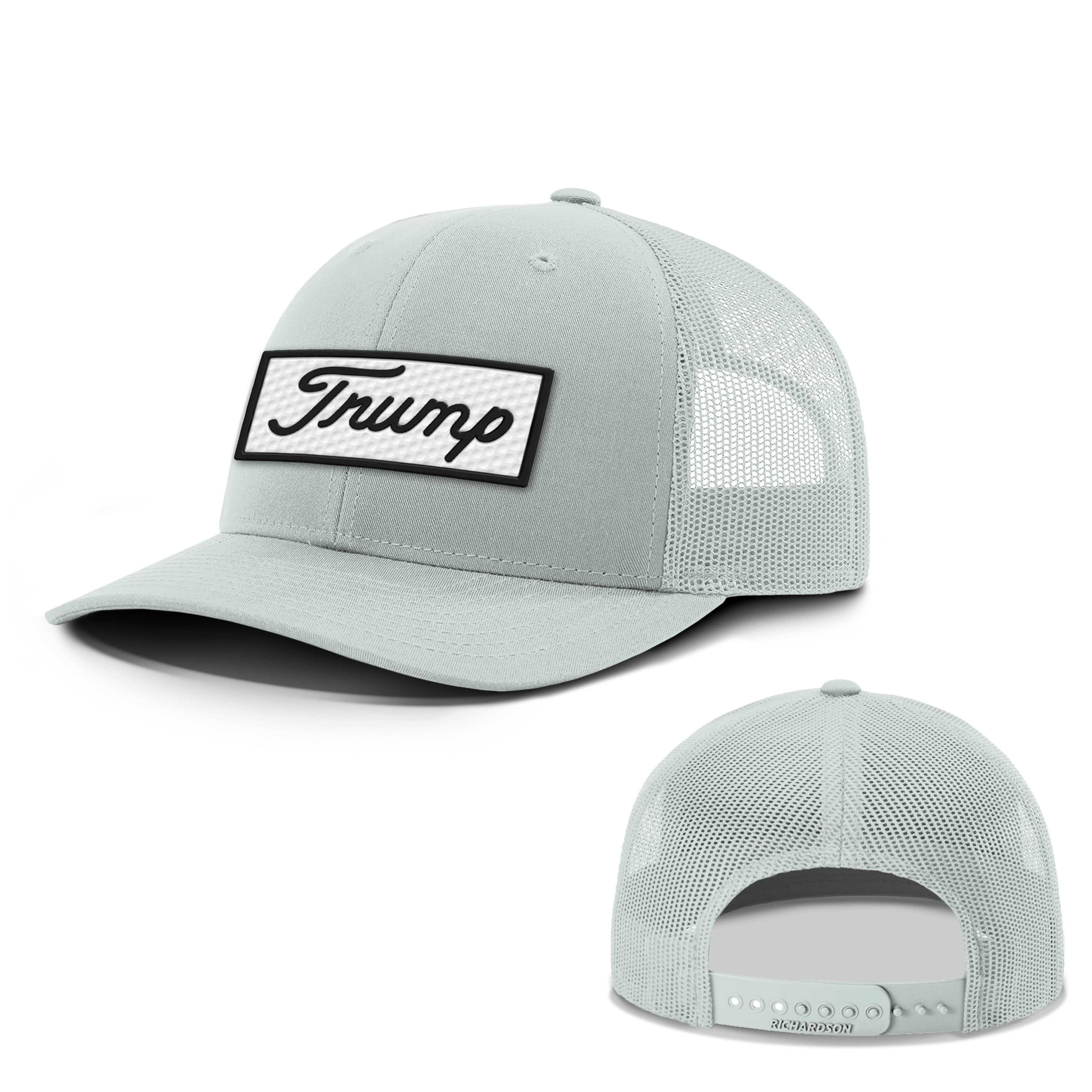 Adjustable Snapback Trucker Cap / Quarry / OS Trump Golf Ball Patch Summer Hats maga trump