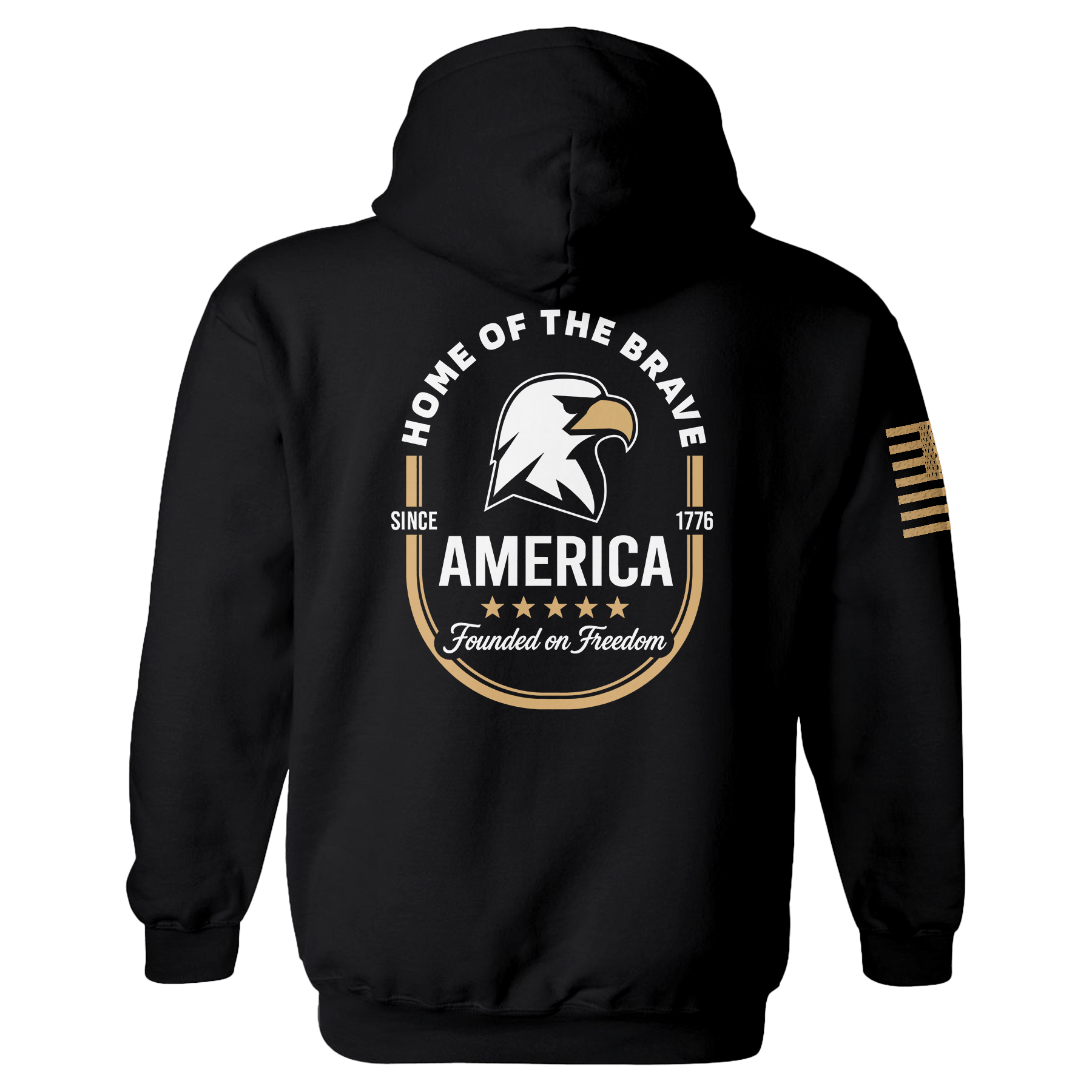 America Founded on Freedom Hoodie maga trump