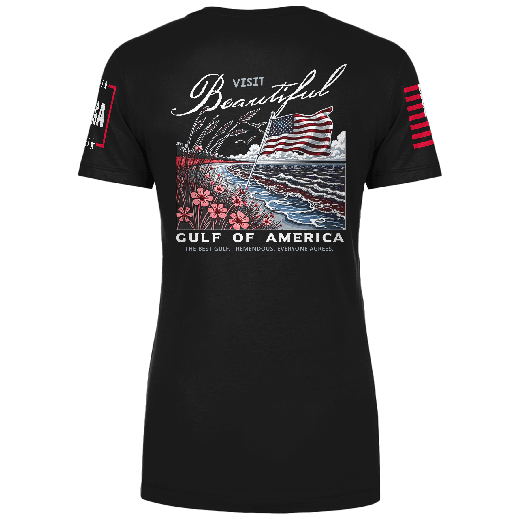 Beautiful Gulf of America Ladies Tee maga trump
