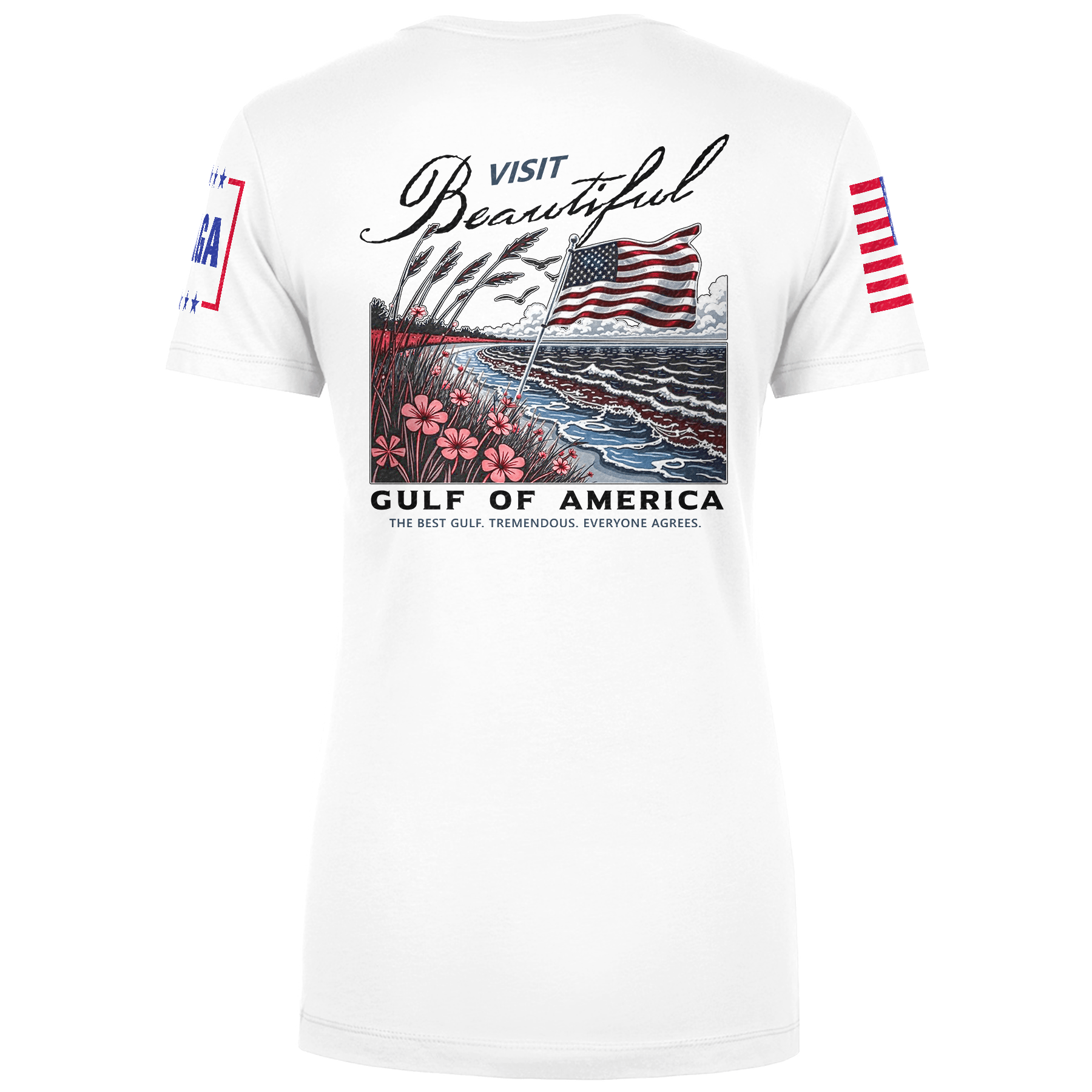 Beautiful Gulf of America Ladies Tee maga trump