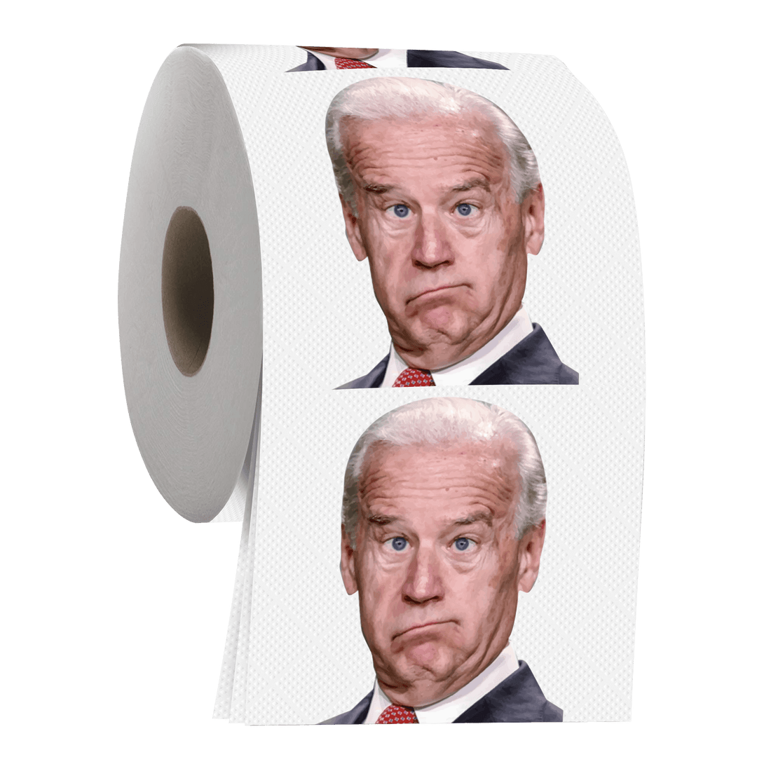 Biden Toilet Paper maga trump