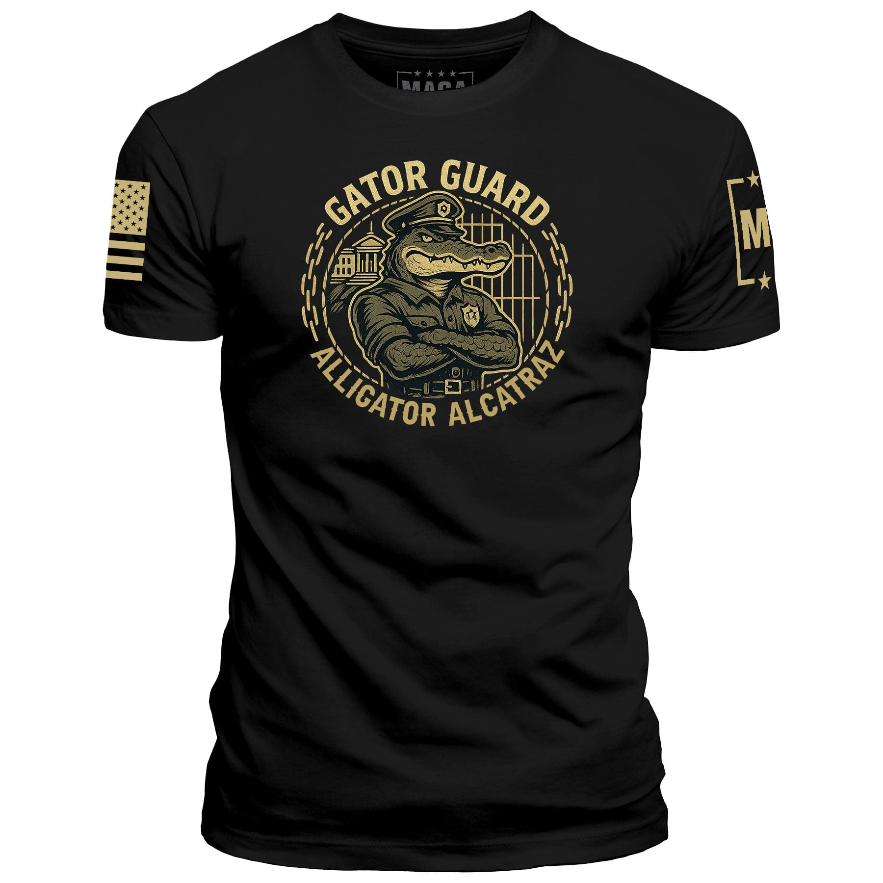 Black / S Gator Guard maga trump