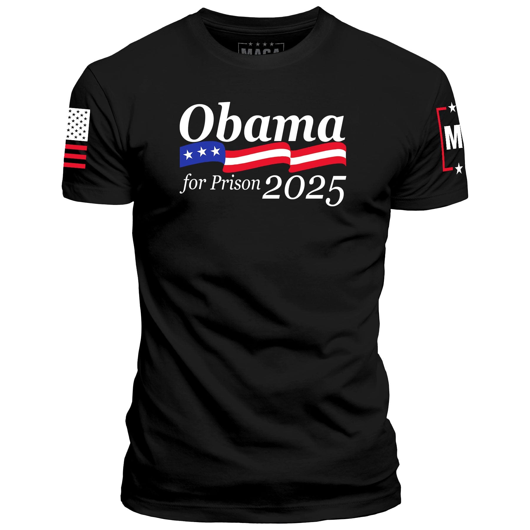 Black / S Obama for Prison 2025 maga trump