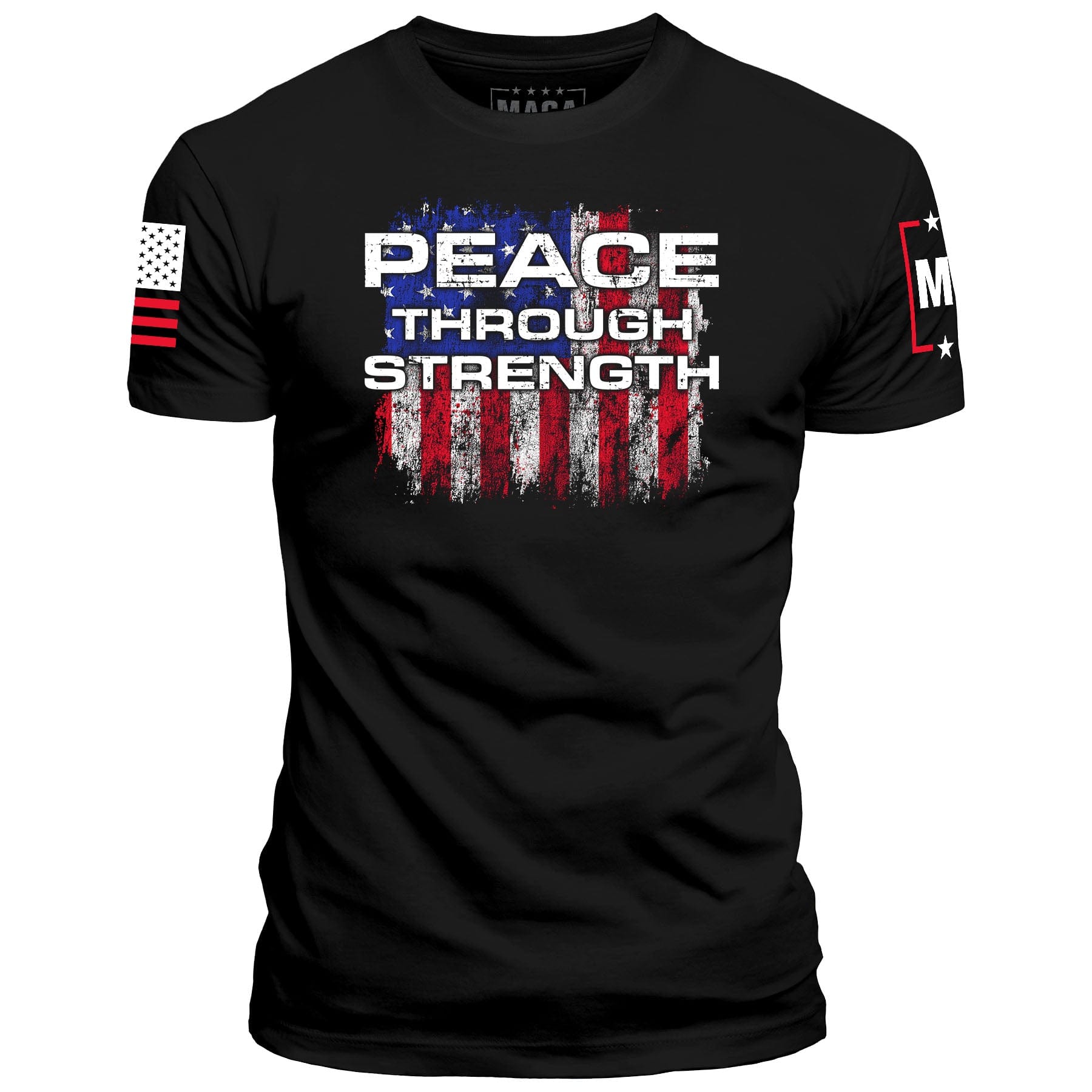 Black / S Peace through Strength v3 maga trump
