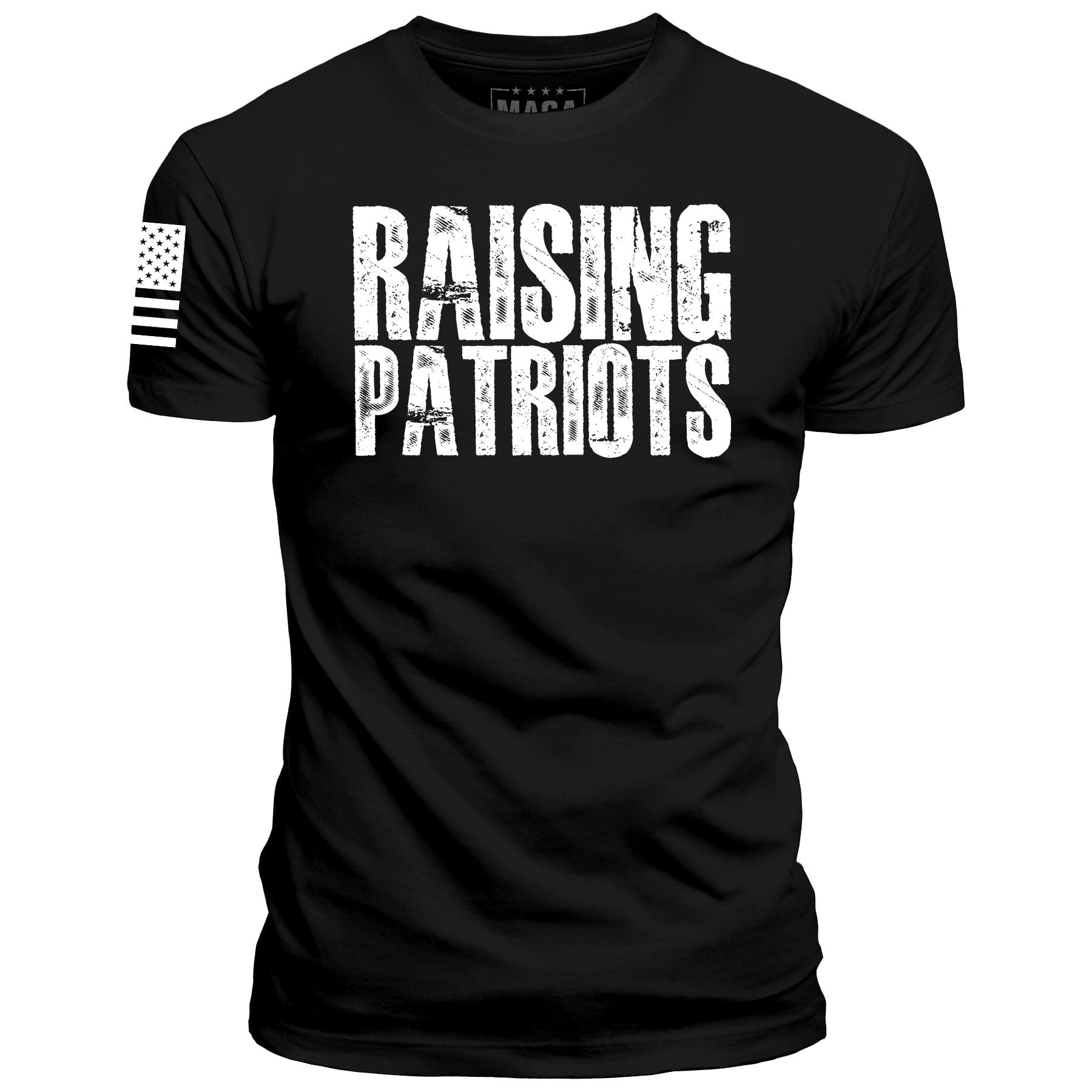 Black / S Raising Patriots maga trump