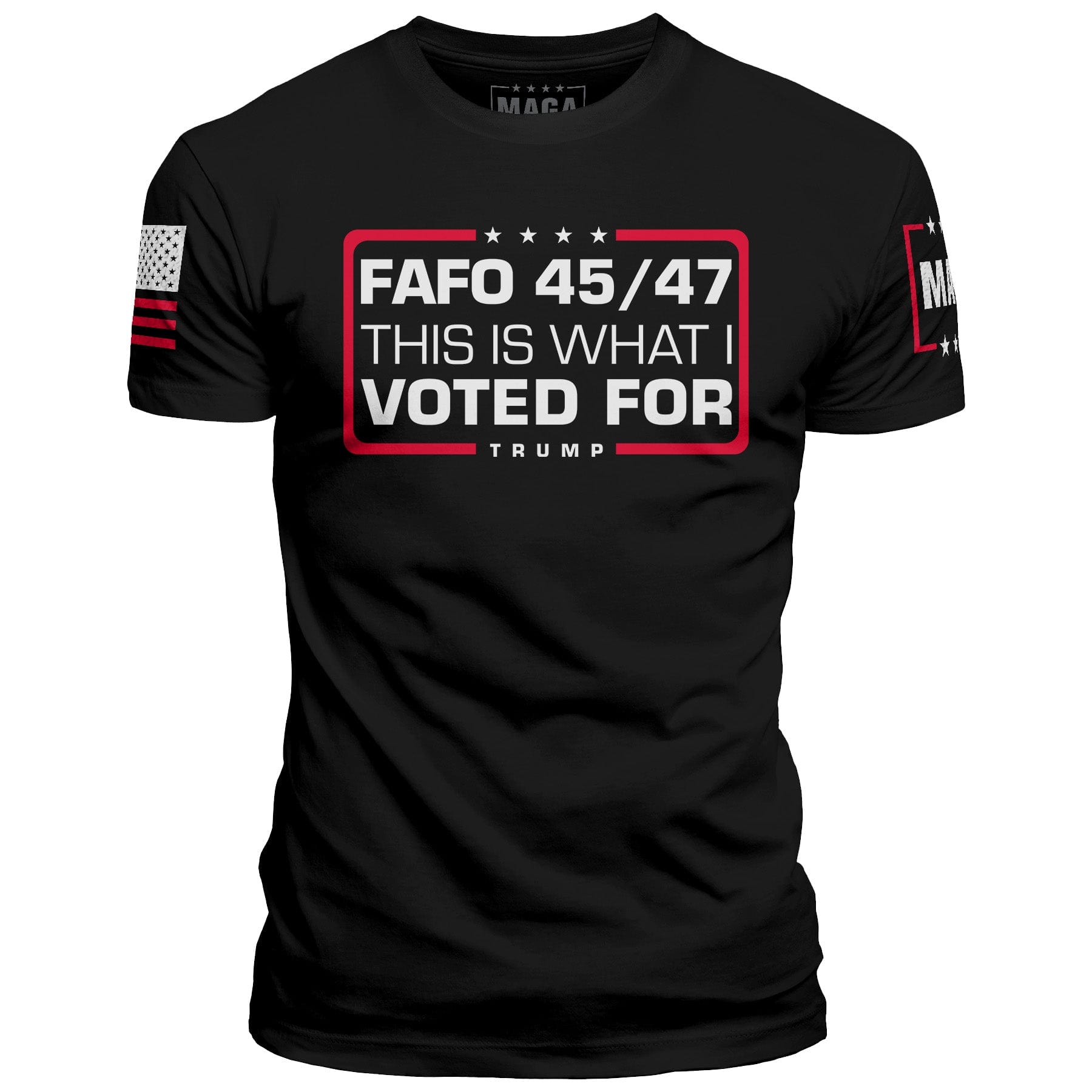 Black / XS FAFO 45 47 - This is What I Voted For maga trump