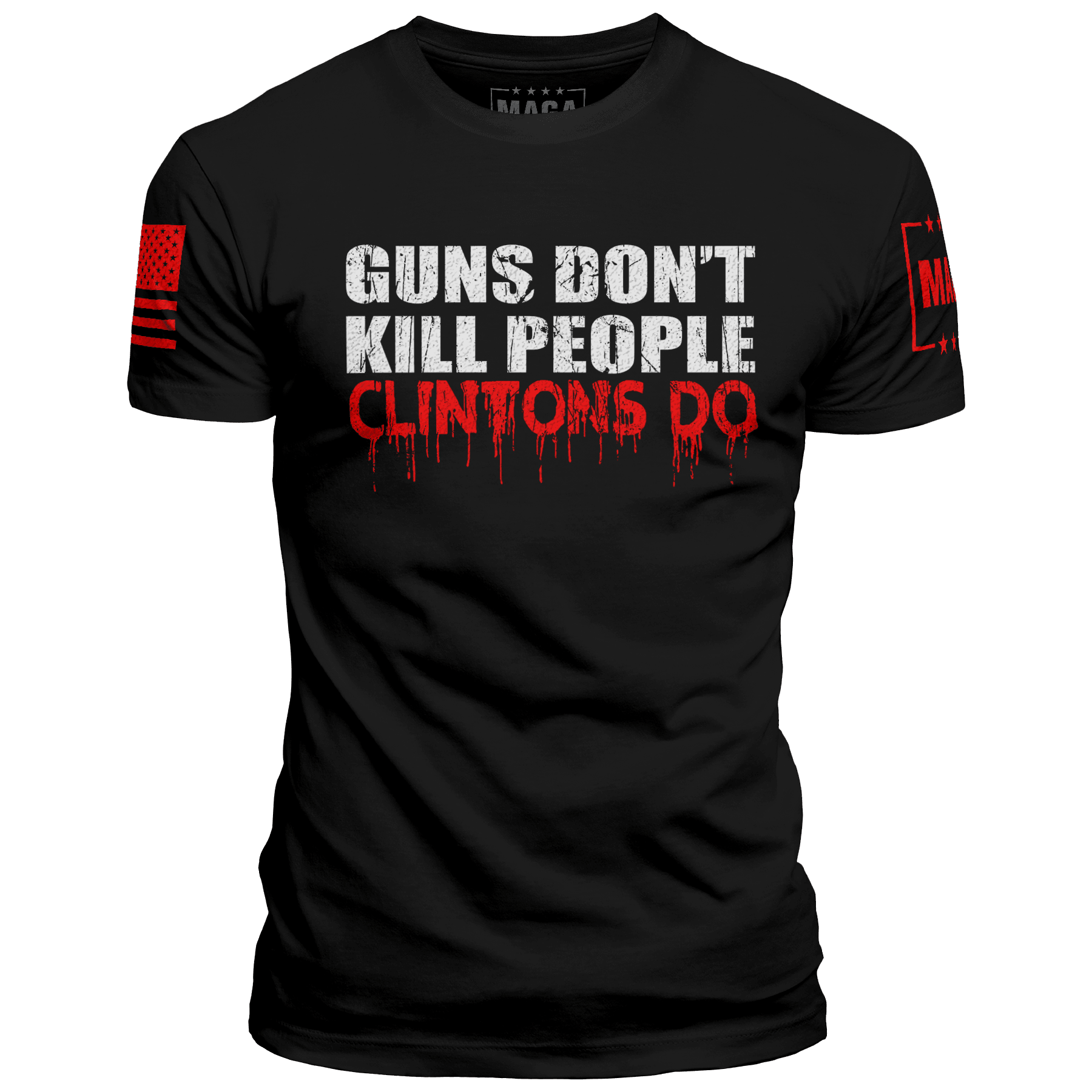 Black / XS Guns Don't Kill People maga trump