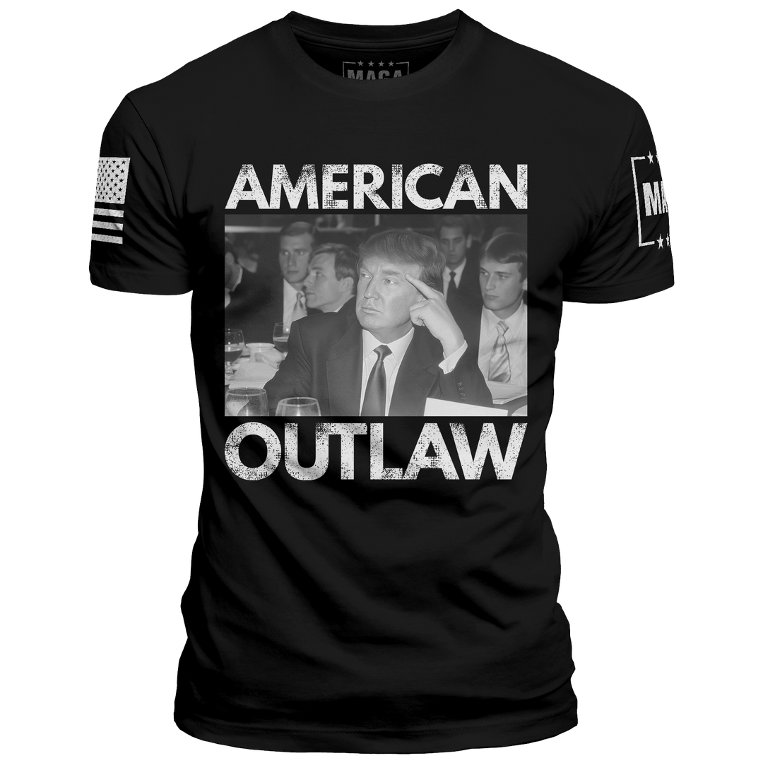 Black / XS Trump American Outlaw maga trump