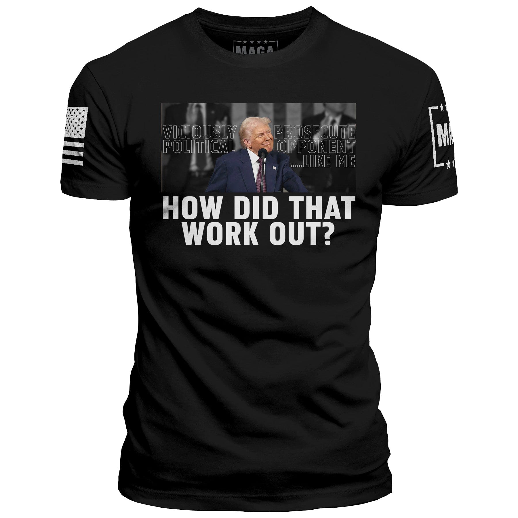Black / XS Trump - How Did That Work Out maga trump