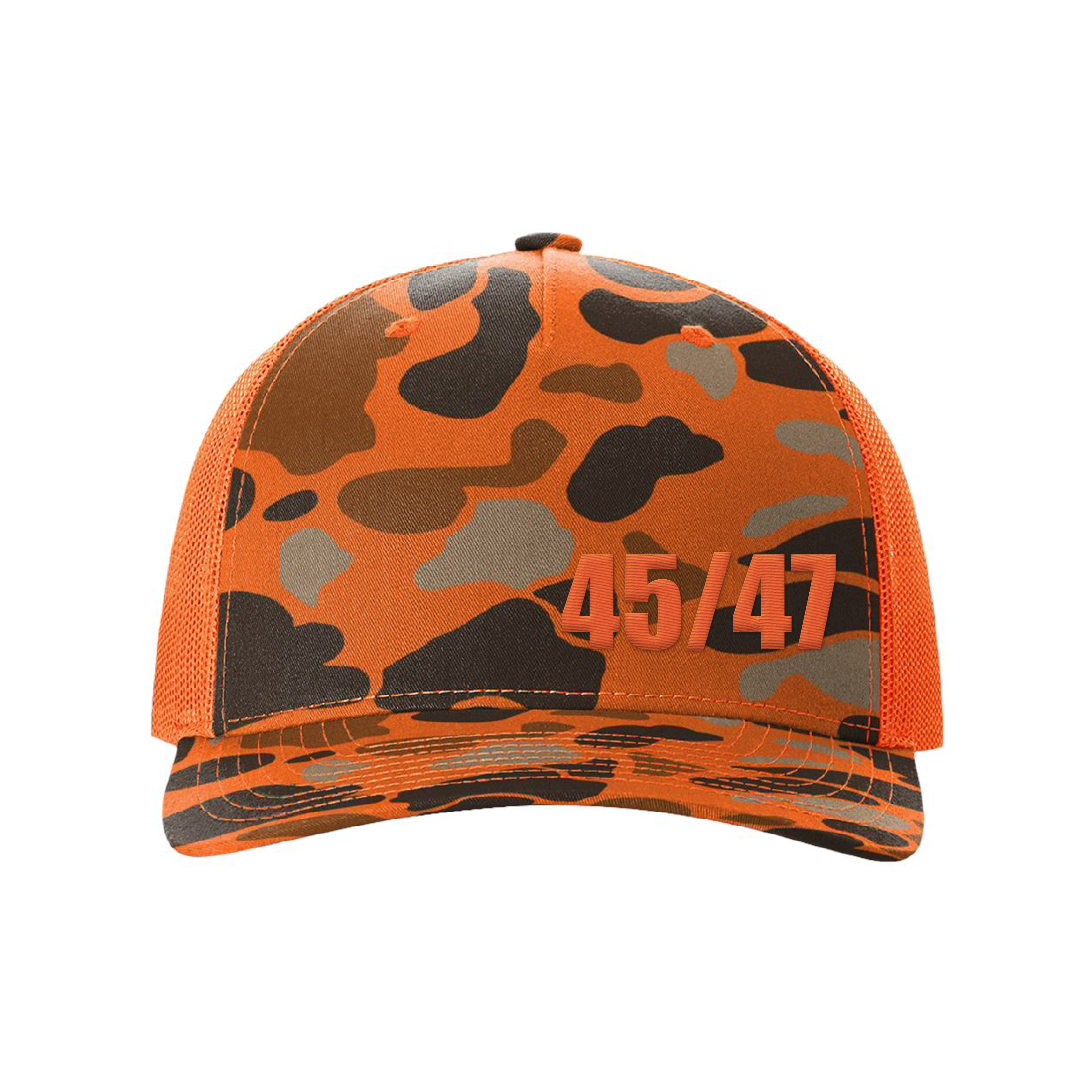 Blaze Duck Camo/Blaze / Orange 45-47 Hunting Hats maga trump