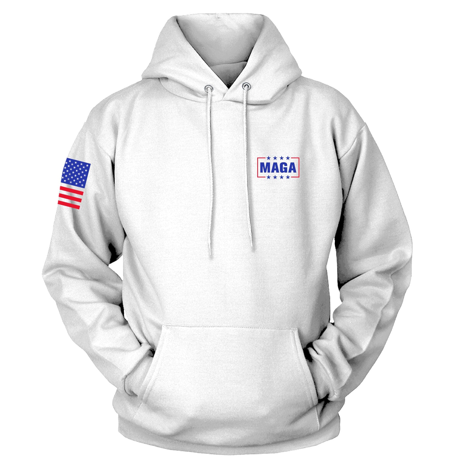 Build Dad Tough Hoodie maga trump