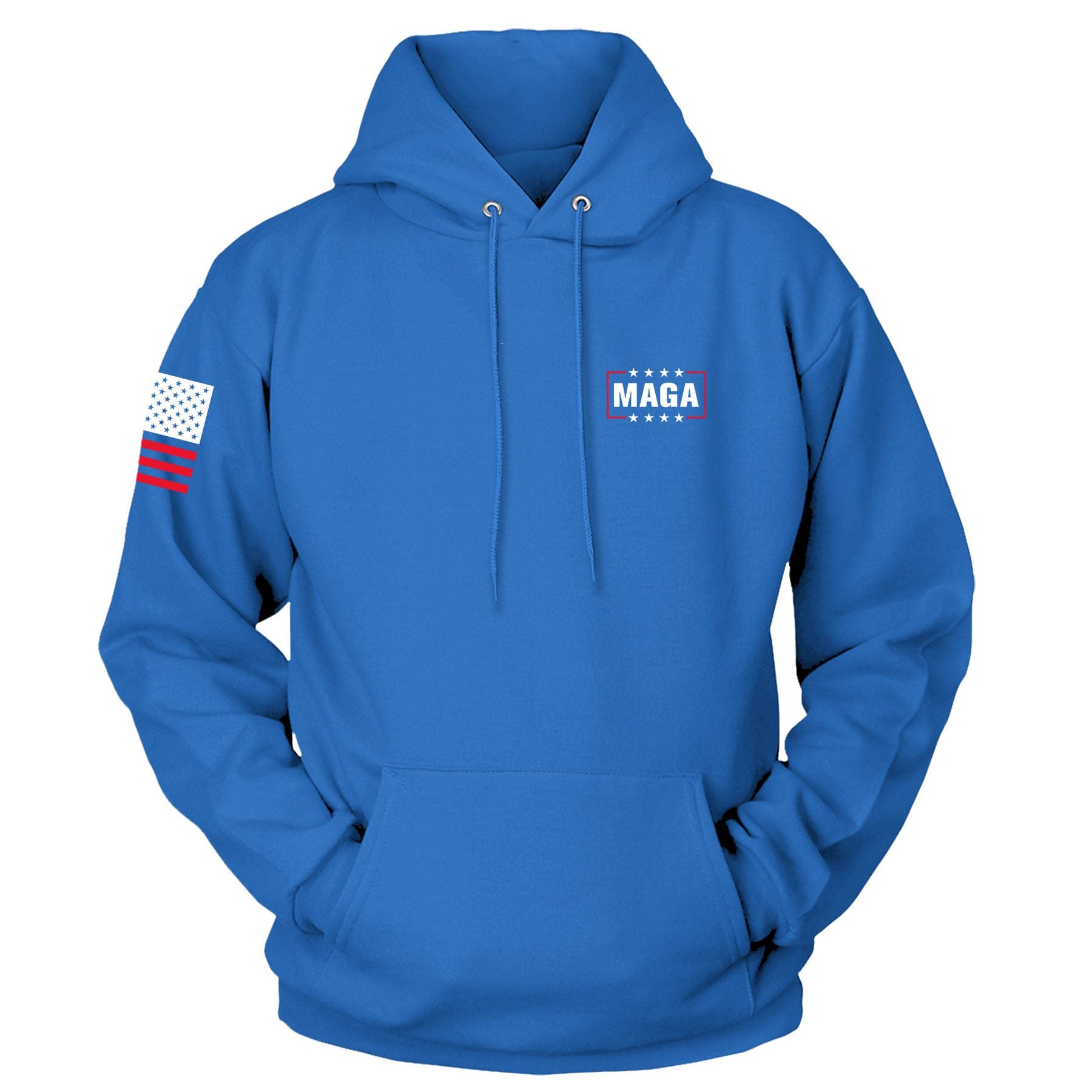 Build Dad Tough Hoodie maga trump