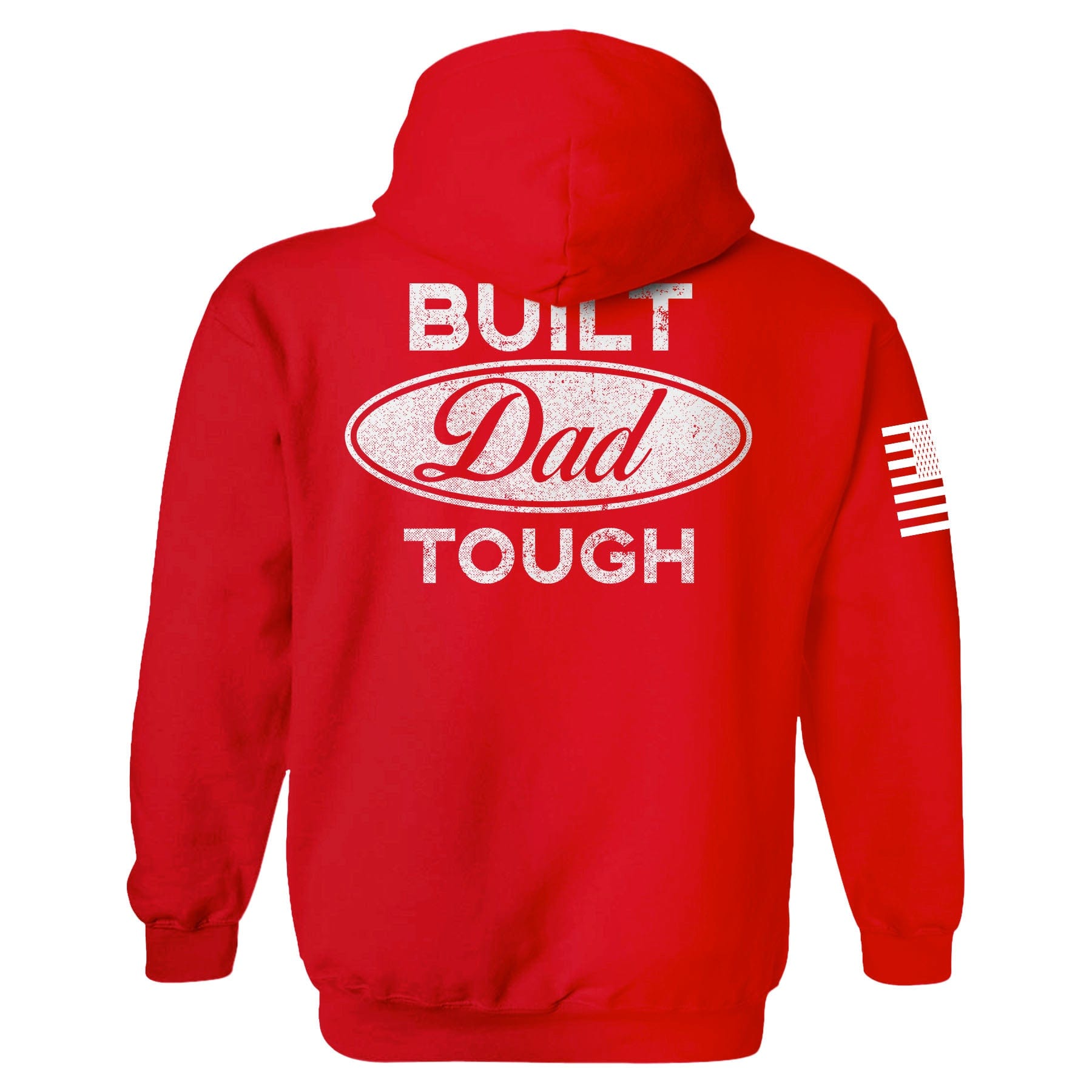 Build Dad Tough Hoodie maga trump