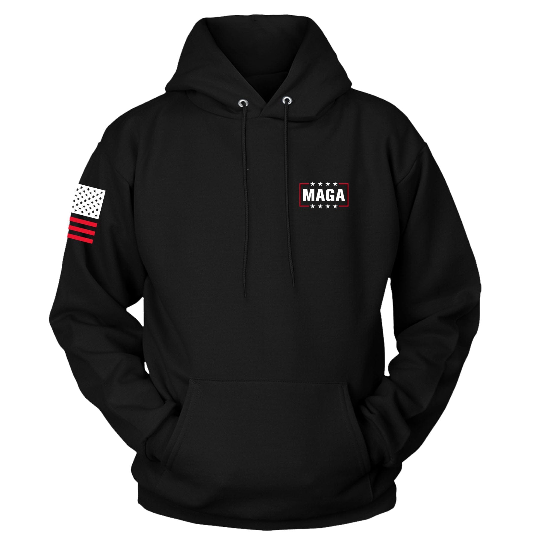 Build Dad Tough Hoodie maga trump