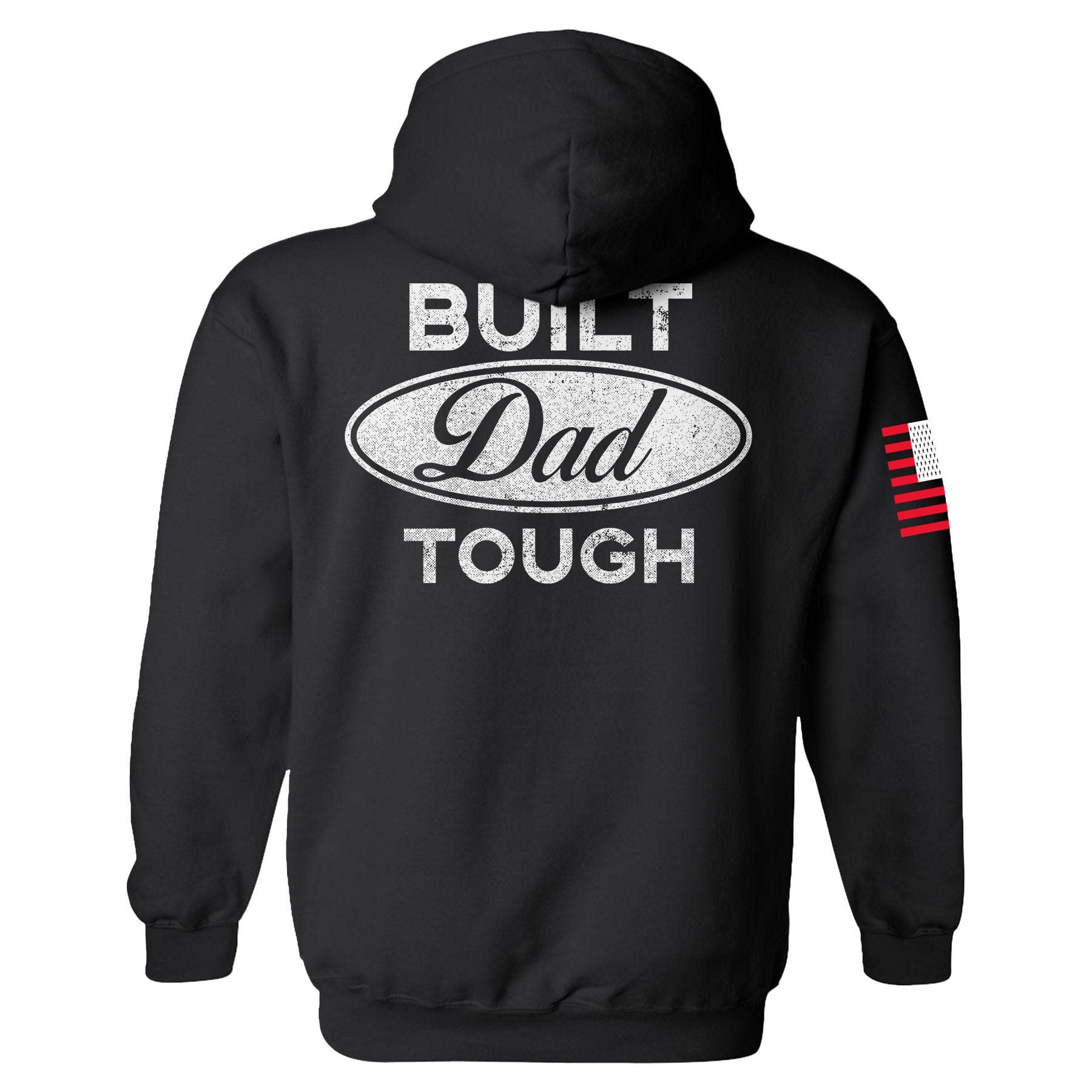 Build Dad Tough Hoodie maga trump