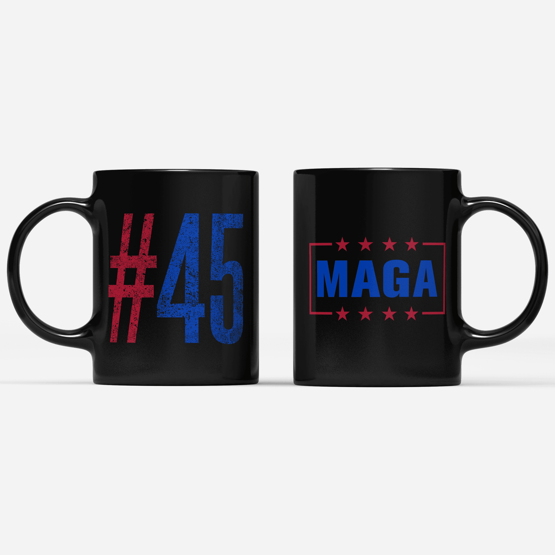 Coffee Mug / Black / One Size #45 Coffee Mug maga trump