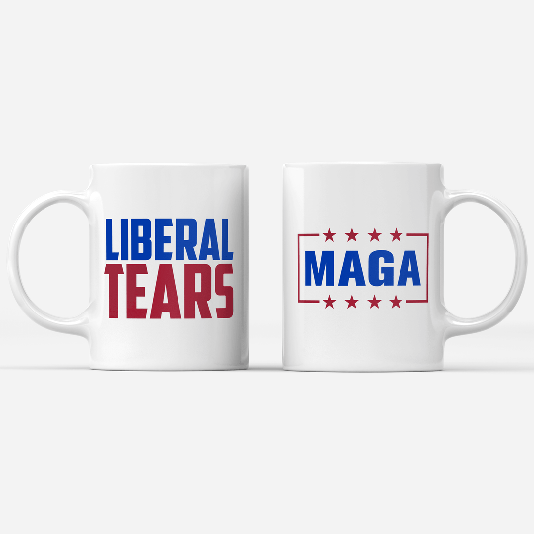 Coffee Mug / White / One Size Liberal Tears Coffee Mug maga trump