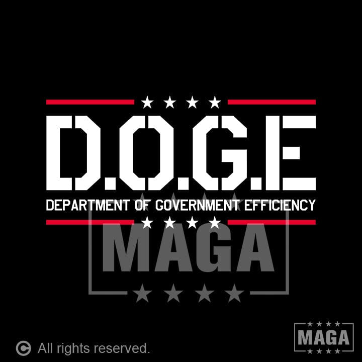 D.O.G.E Department Of Government Efficiency maga trump