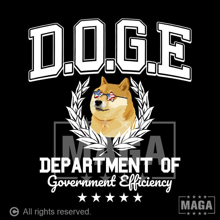 D.O.G.E Dog maga trump