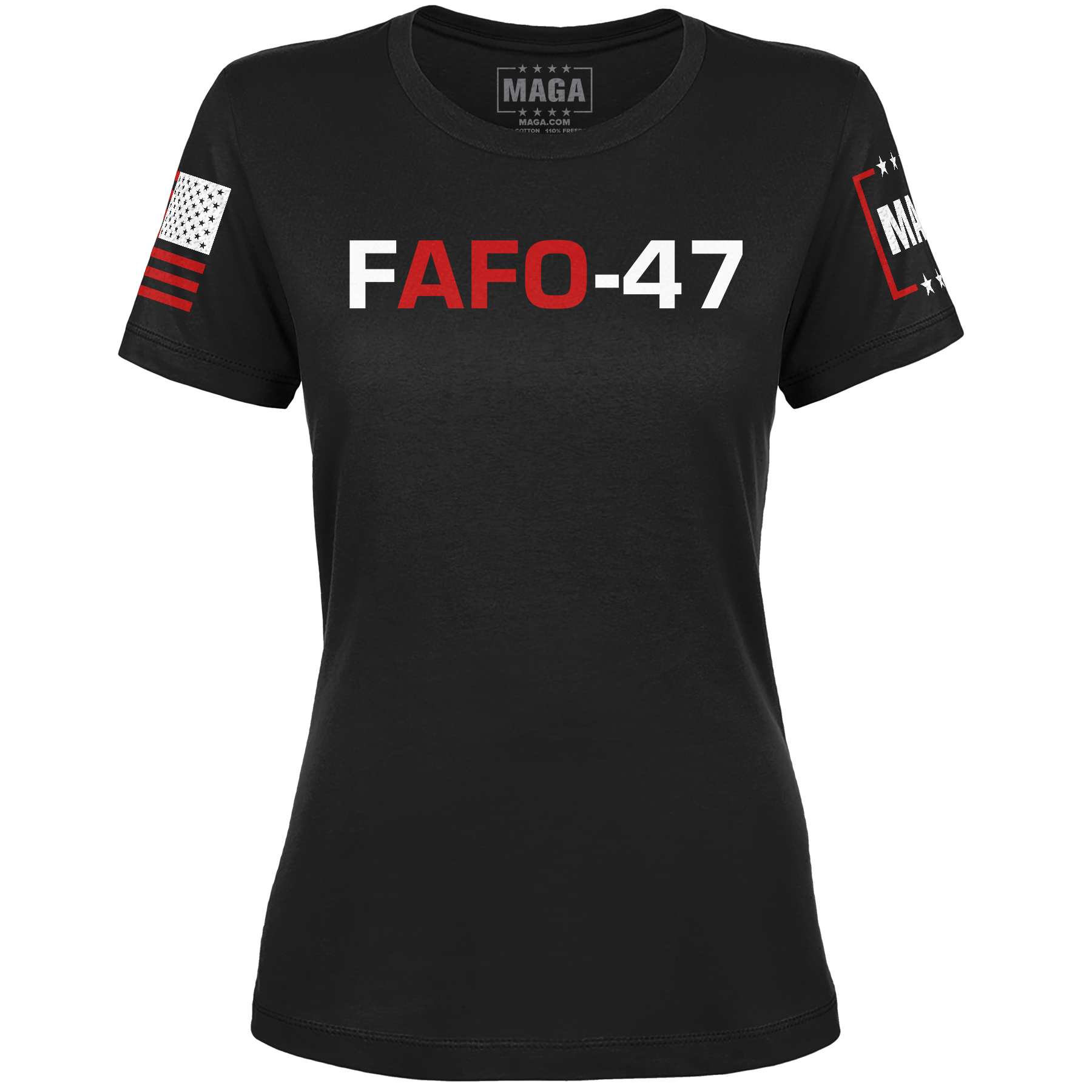 FAFO-47 Ladies Tee maga trump