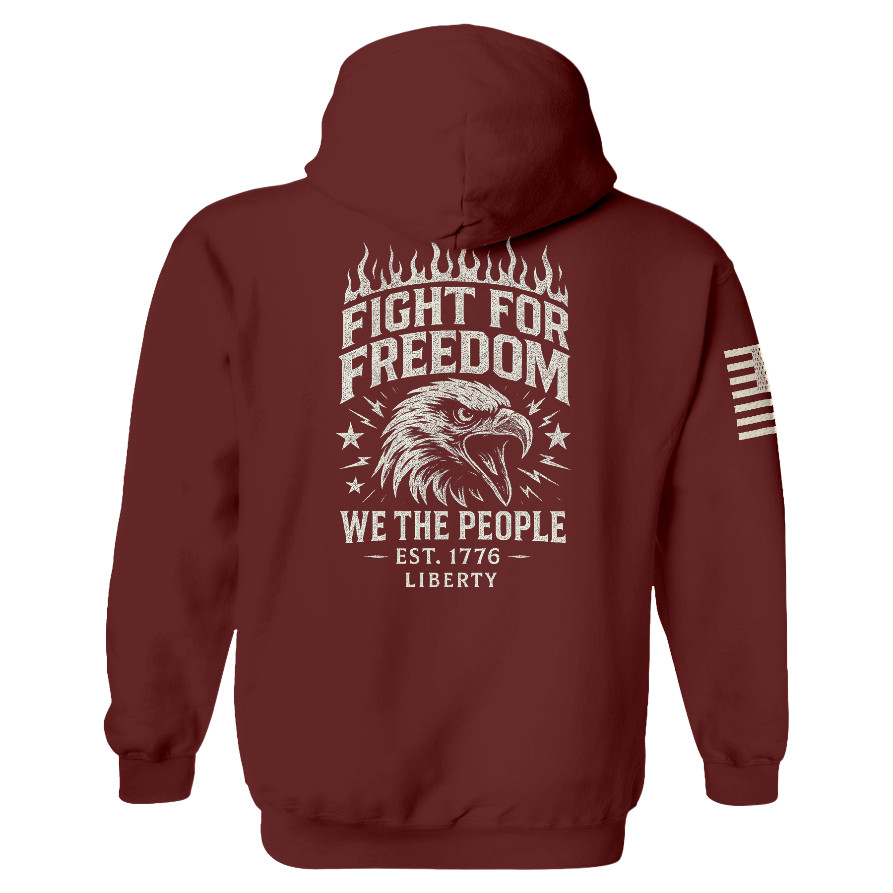 Fight for Freedom Hoodie maga trump