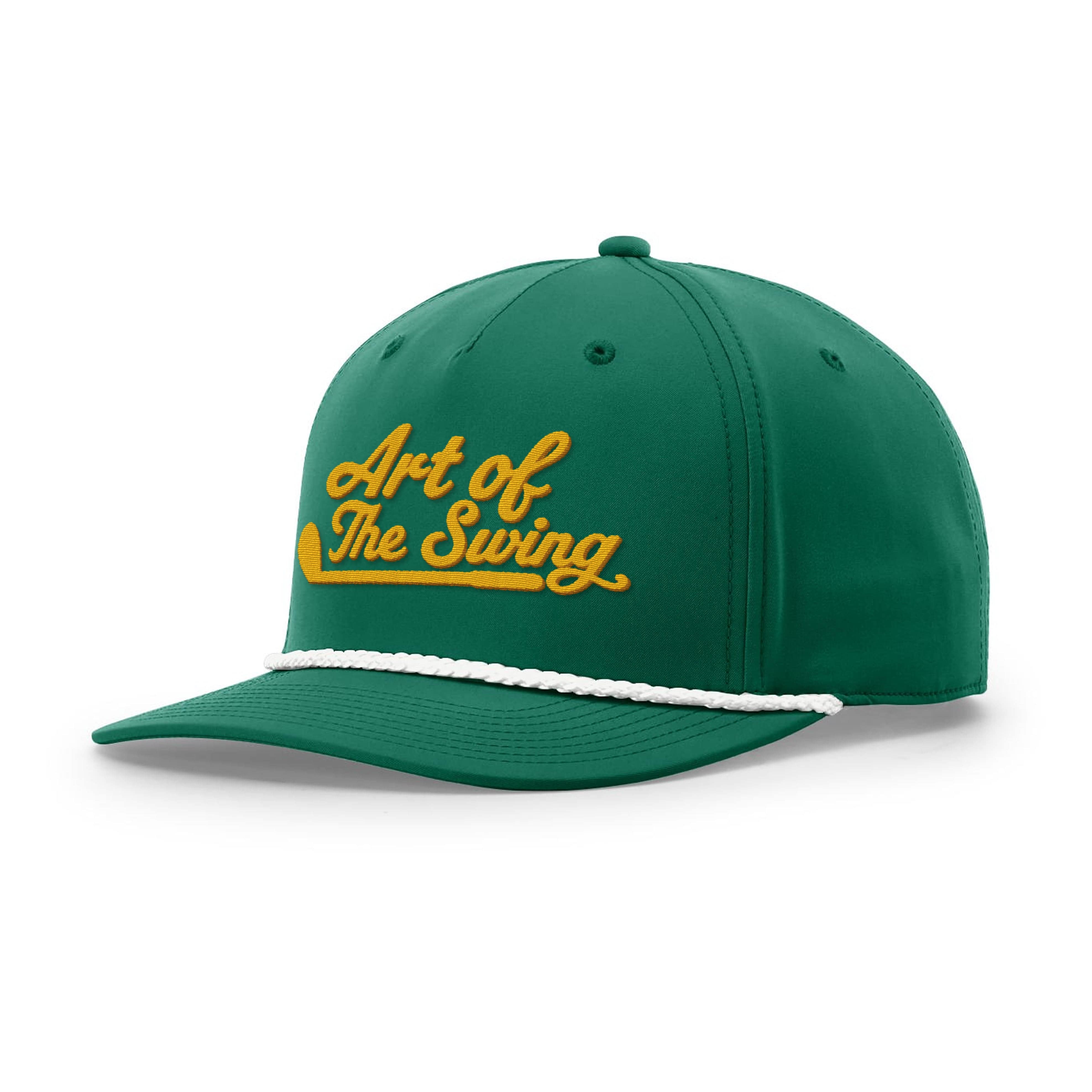 Five Panel Classic Rope / Green / OS The Art of Swing Rope Hat maga trump