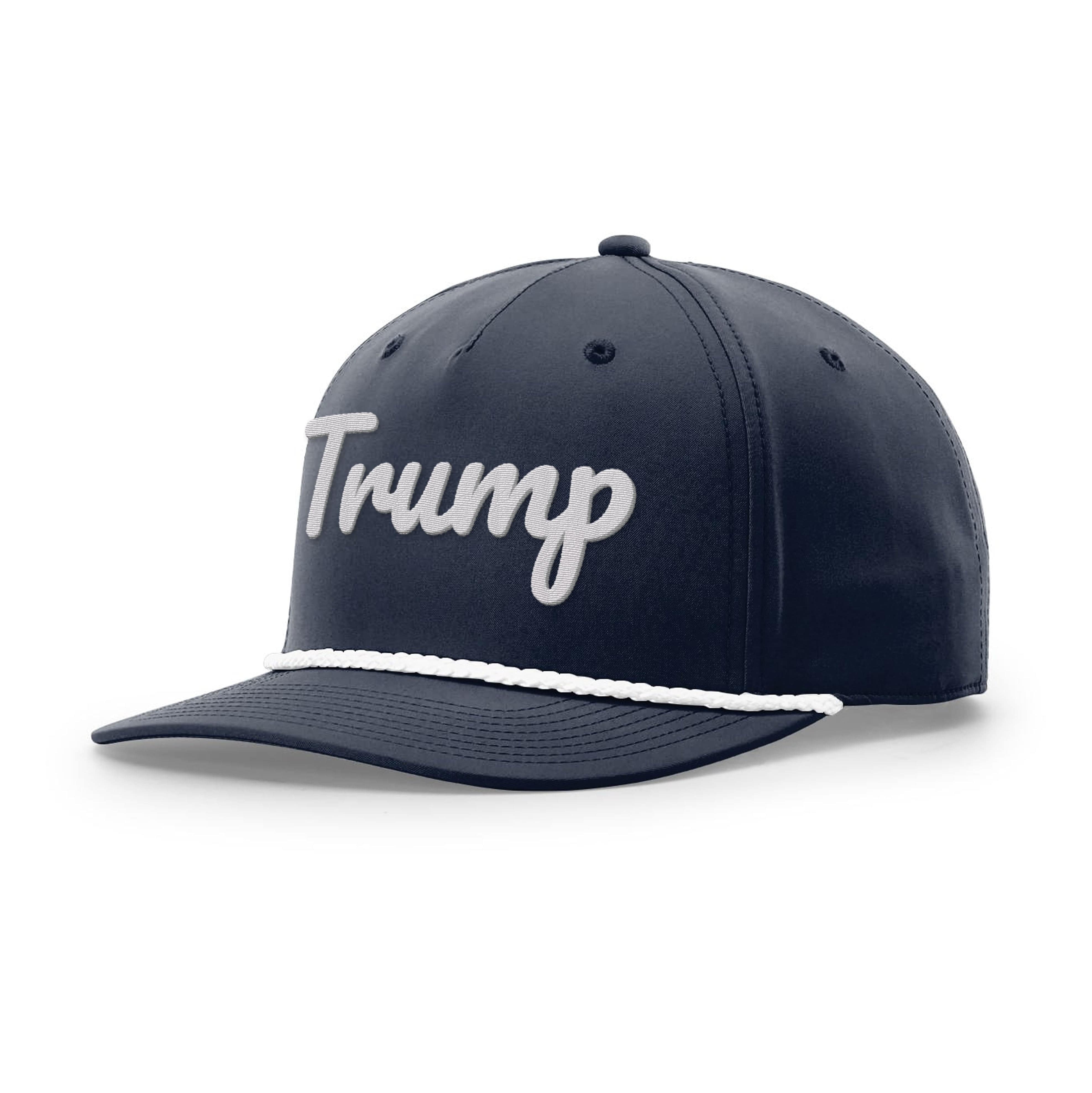 Five Panel Classic Rope / Navy/White / OS Trump Rope Hat maga trump