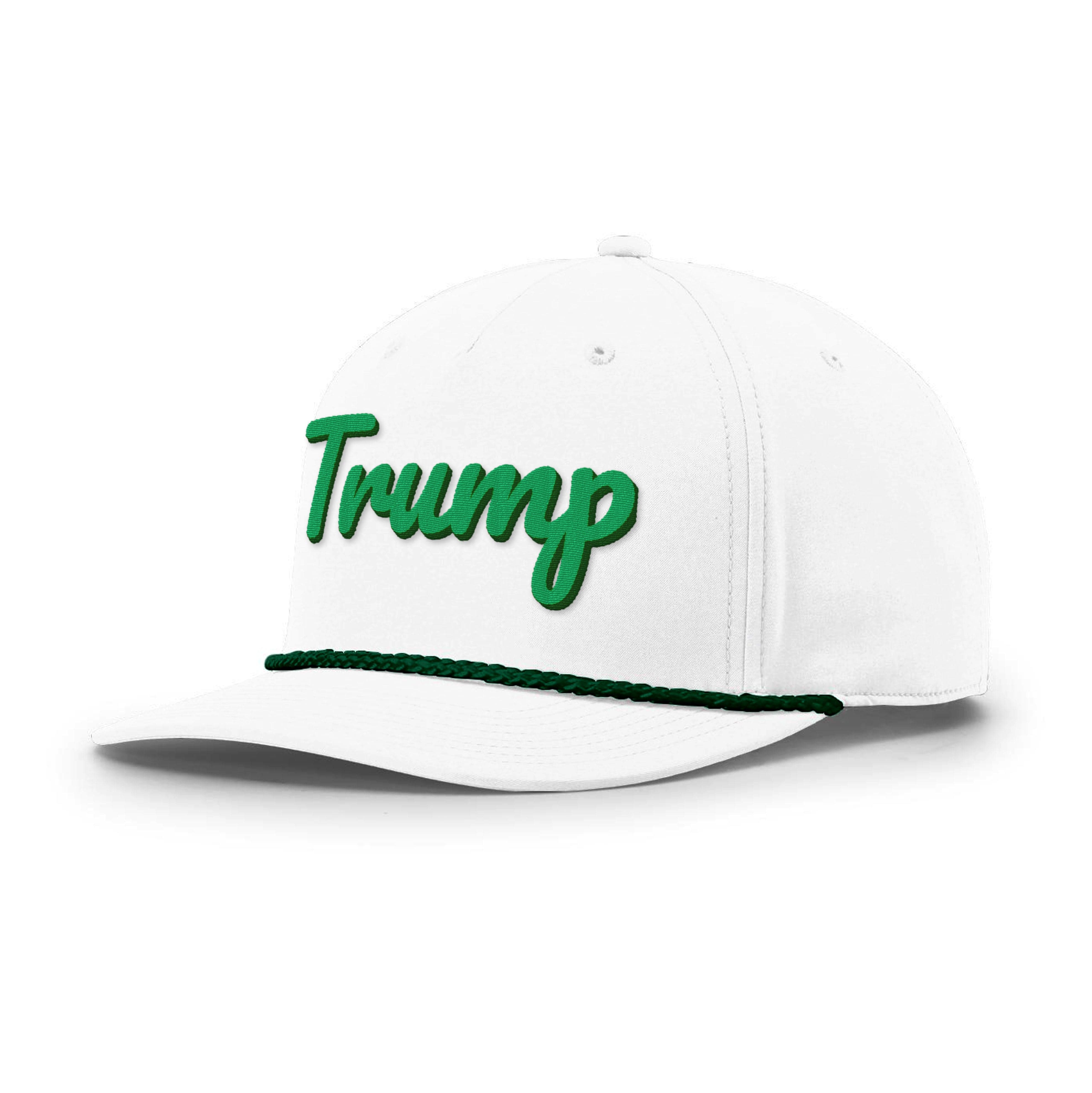 Five Panel Classic Rope / White / OS Trump Rope Hat maga trump