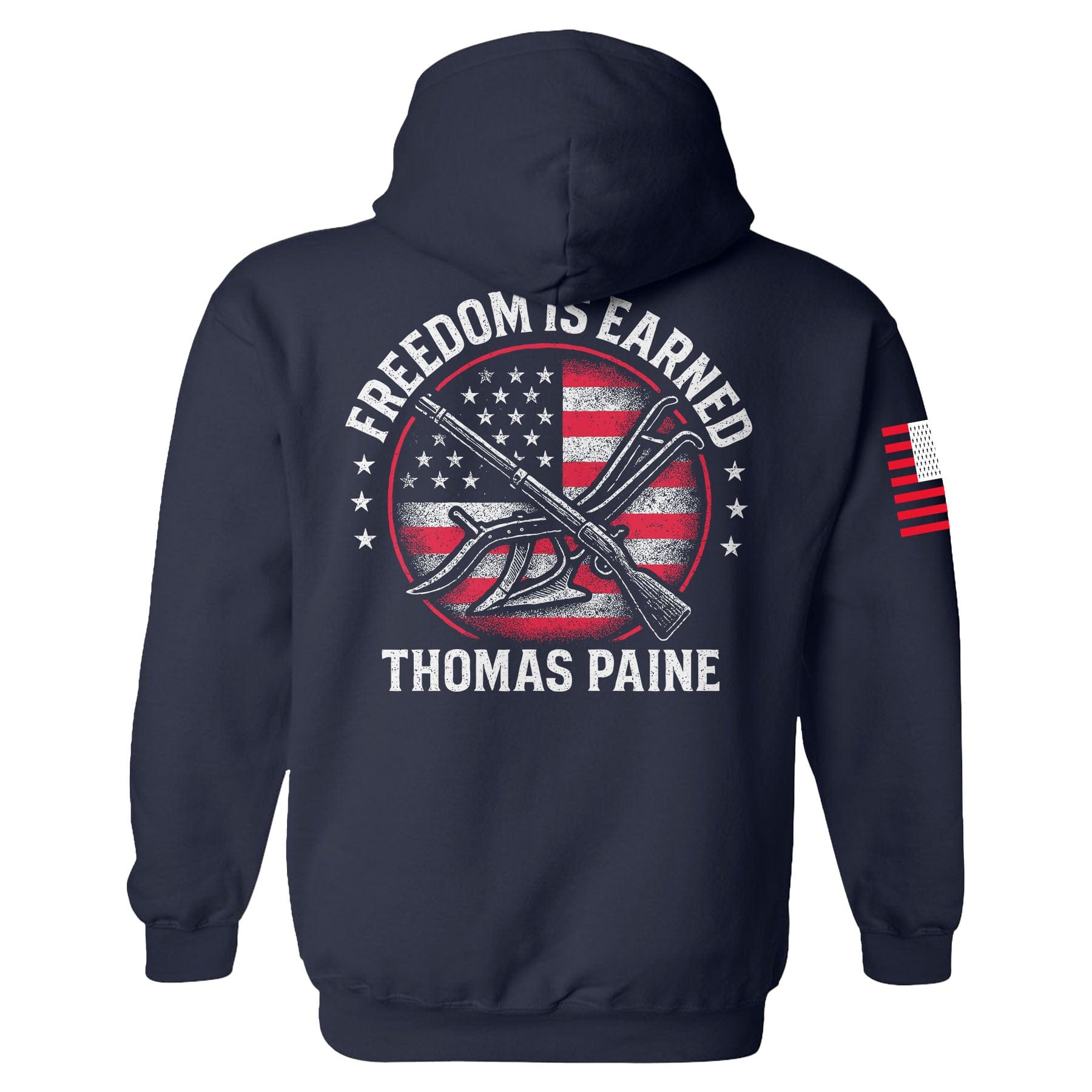 Freedom is Earned Hoodie maga trump