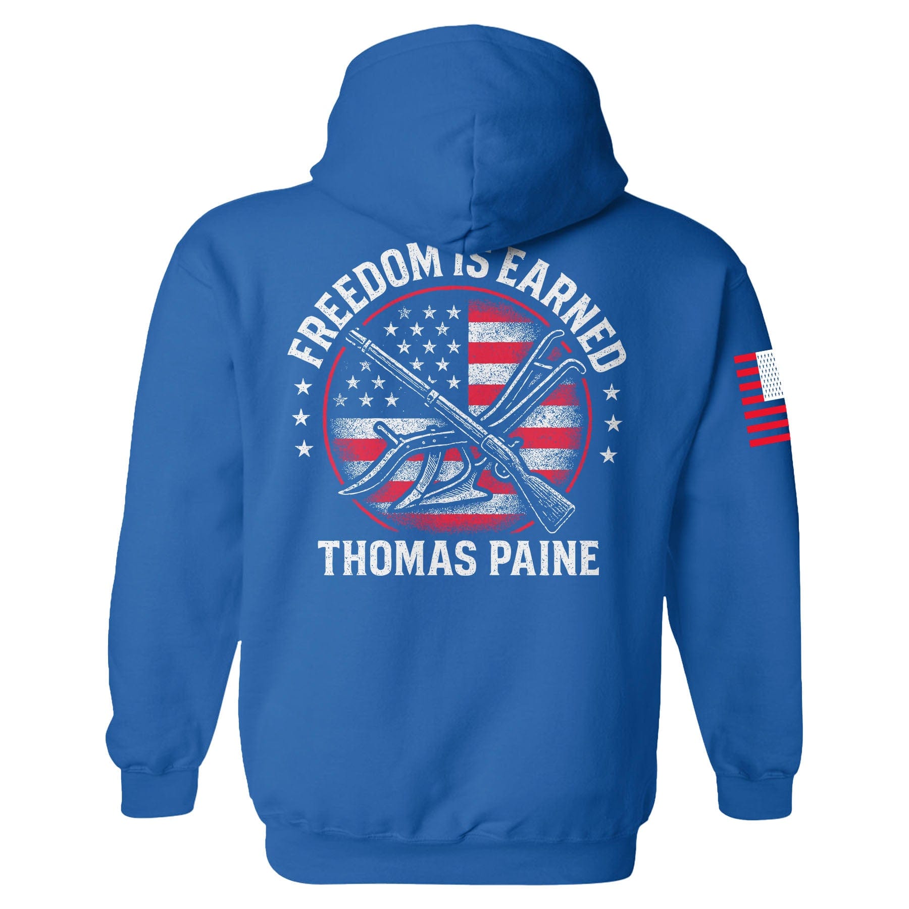 Freedom is Earned Hoodie maga trump