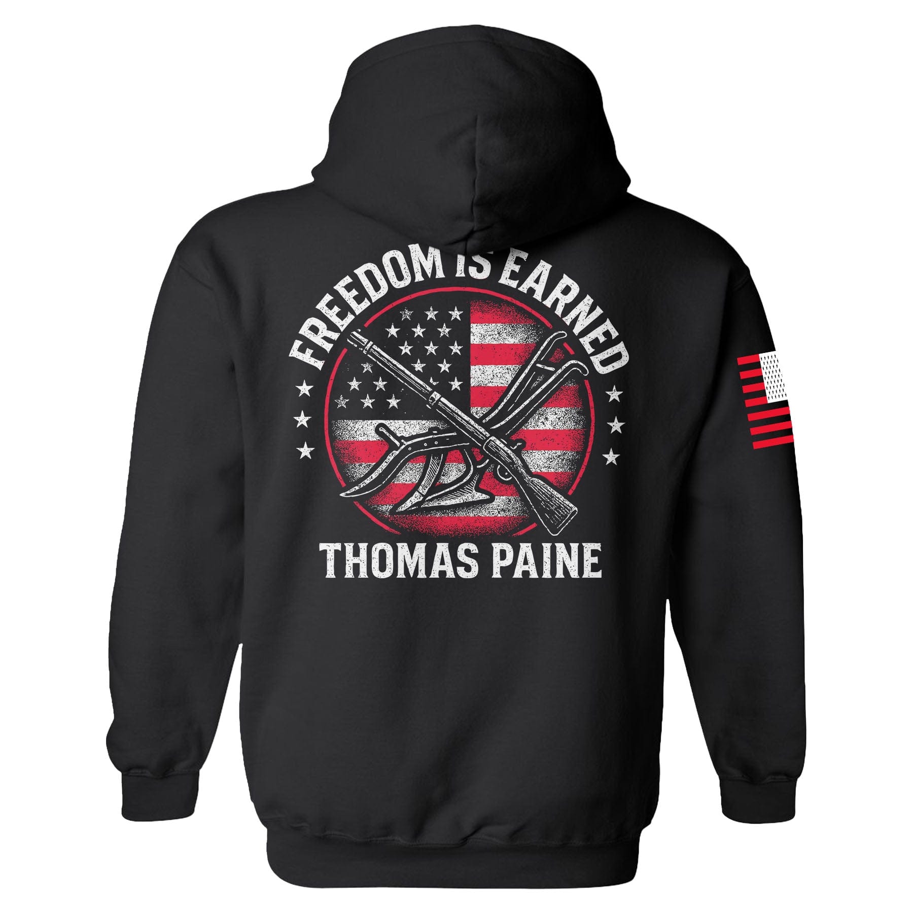 Freedom is Earned Hoodie maga trump