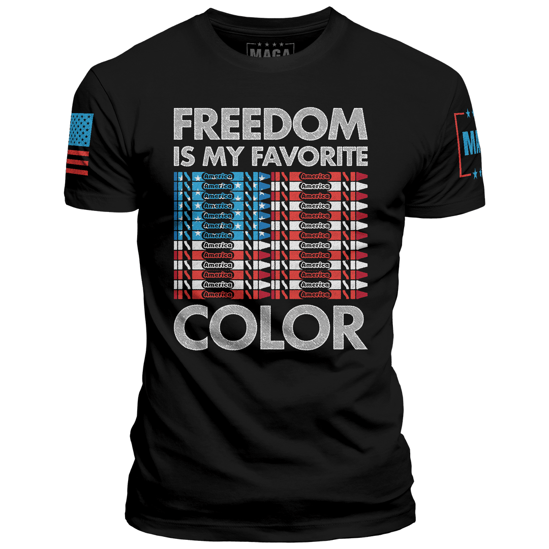 Freedom Is My Favorite Color maga trump