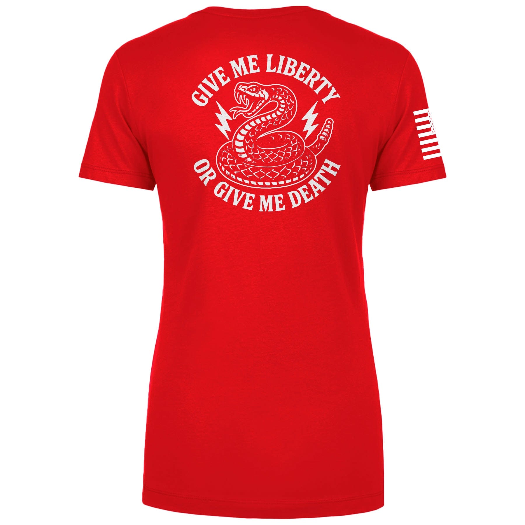 Give me Liberty or give me death Ladies Tee maga trump