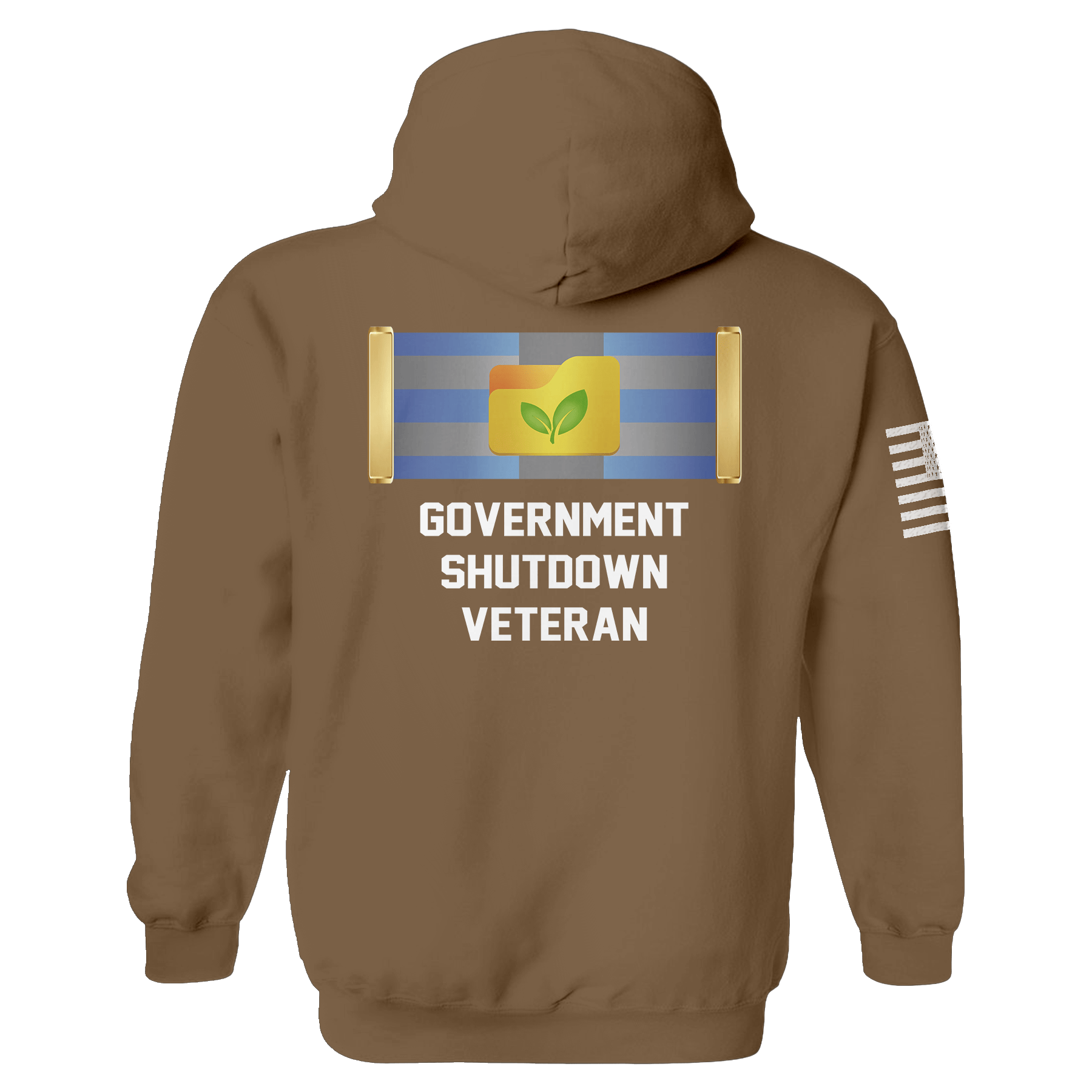 Government Shutdown Veteran Hoodie | Fall Edition maga trump