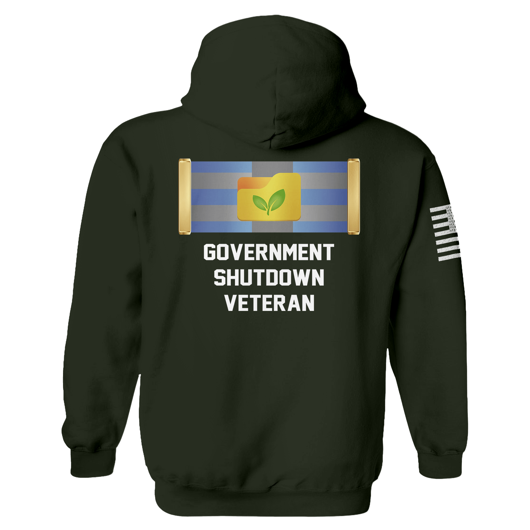 Government Shutdown Veteran Hoodie | Fall Edition maga trump