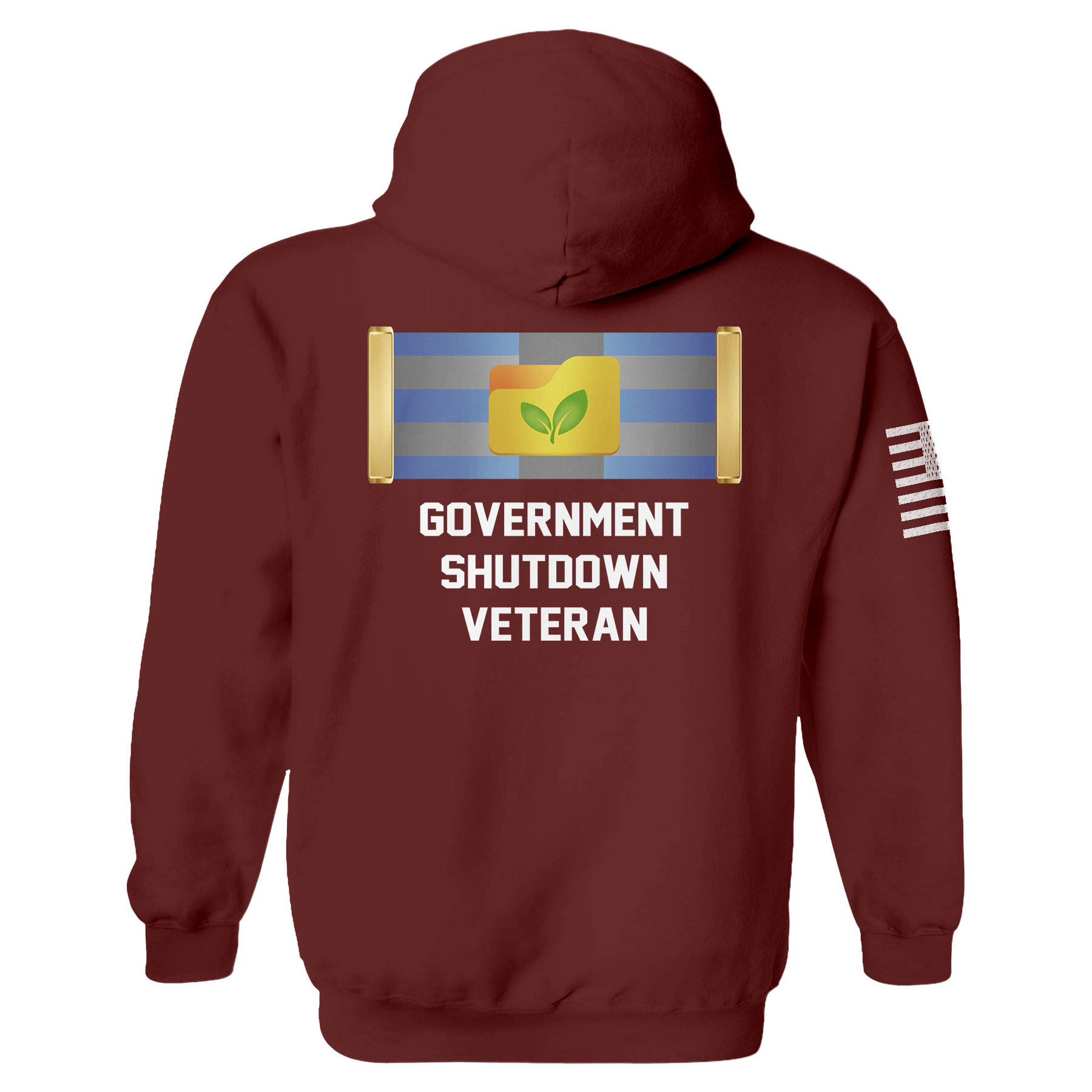 Government Shutdown Veteran Hoodie | Fall Edition maga trump