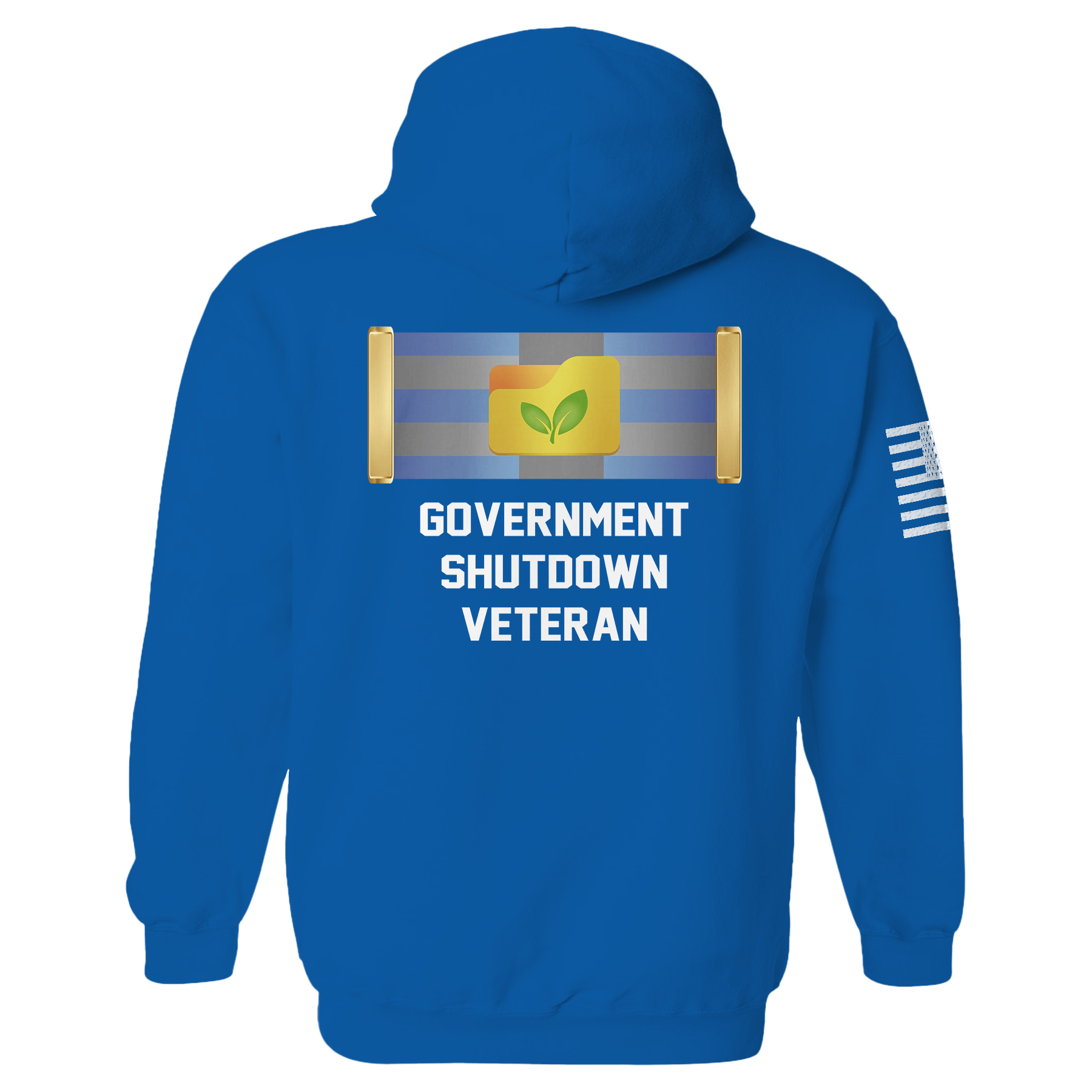 Government Shutdown Veteran Hoodie maga trump