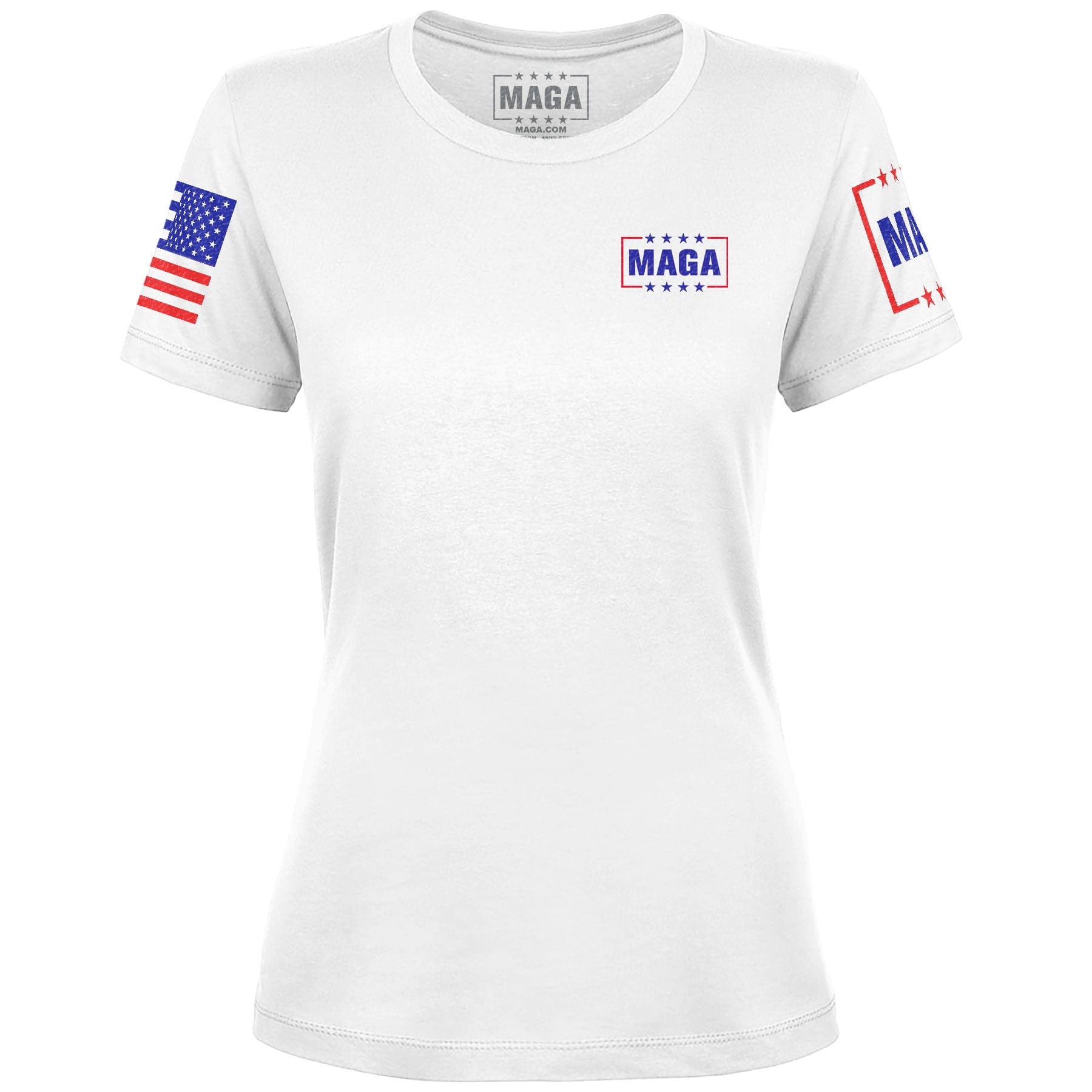 Greetings From The Guld of America Ladies Tee maga trump