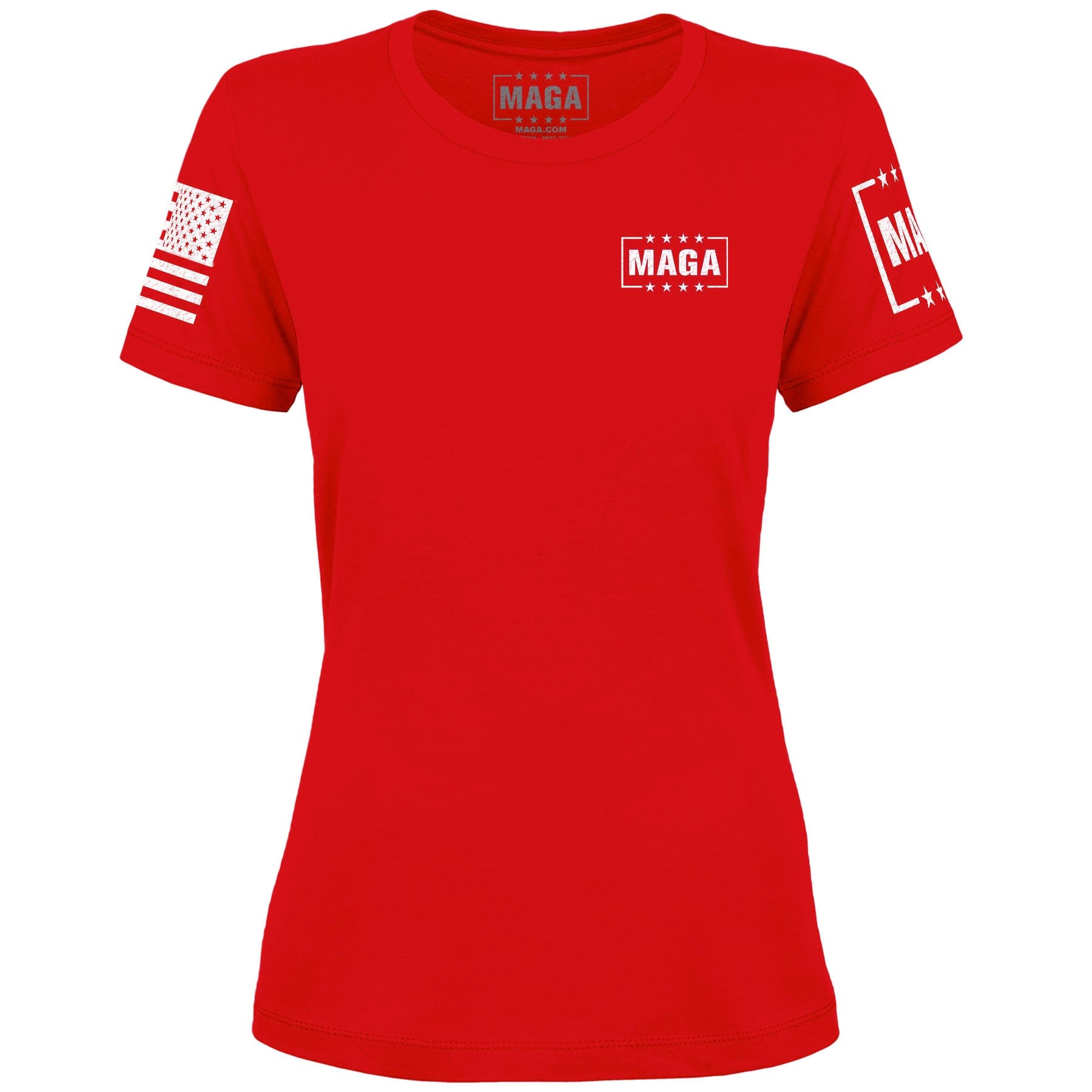 Greetings From The Guld of America Ladies Tee maga trump