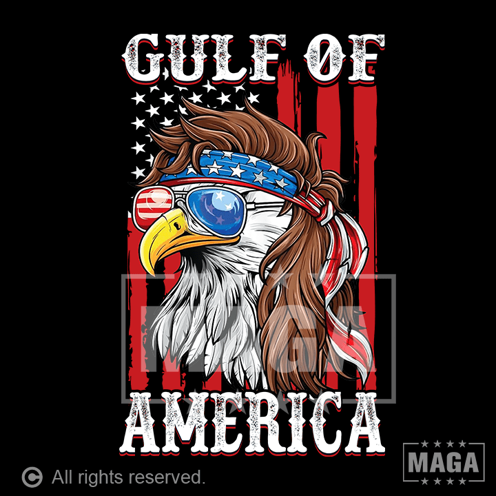Gulf of America Eagle maga trump